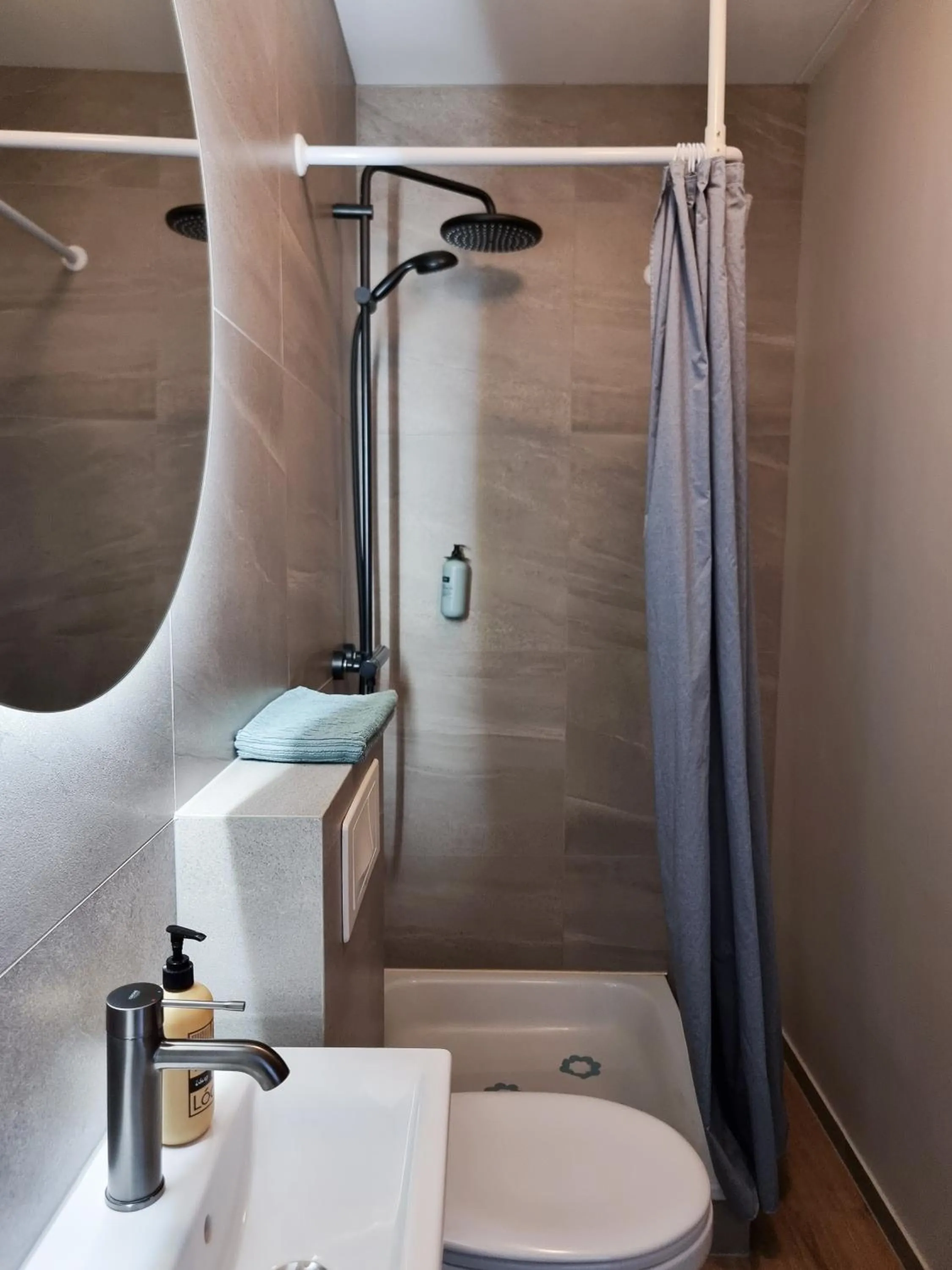 Shower in Hótel Laugarvatn