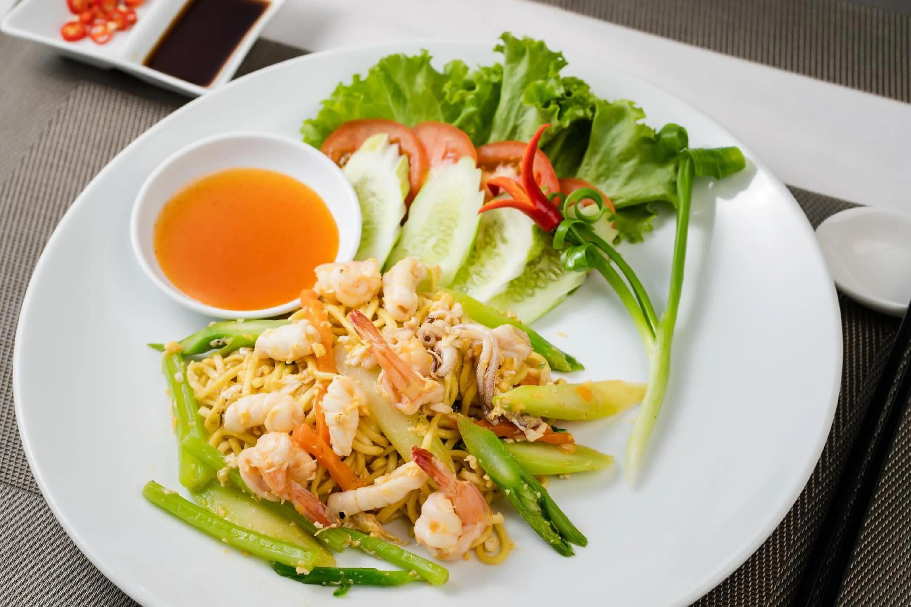 Food and drinks in Tunnel Urban Retreat