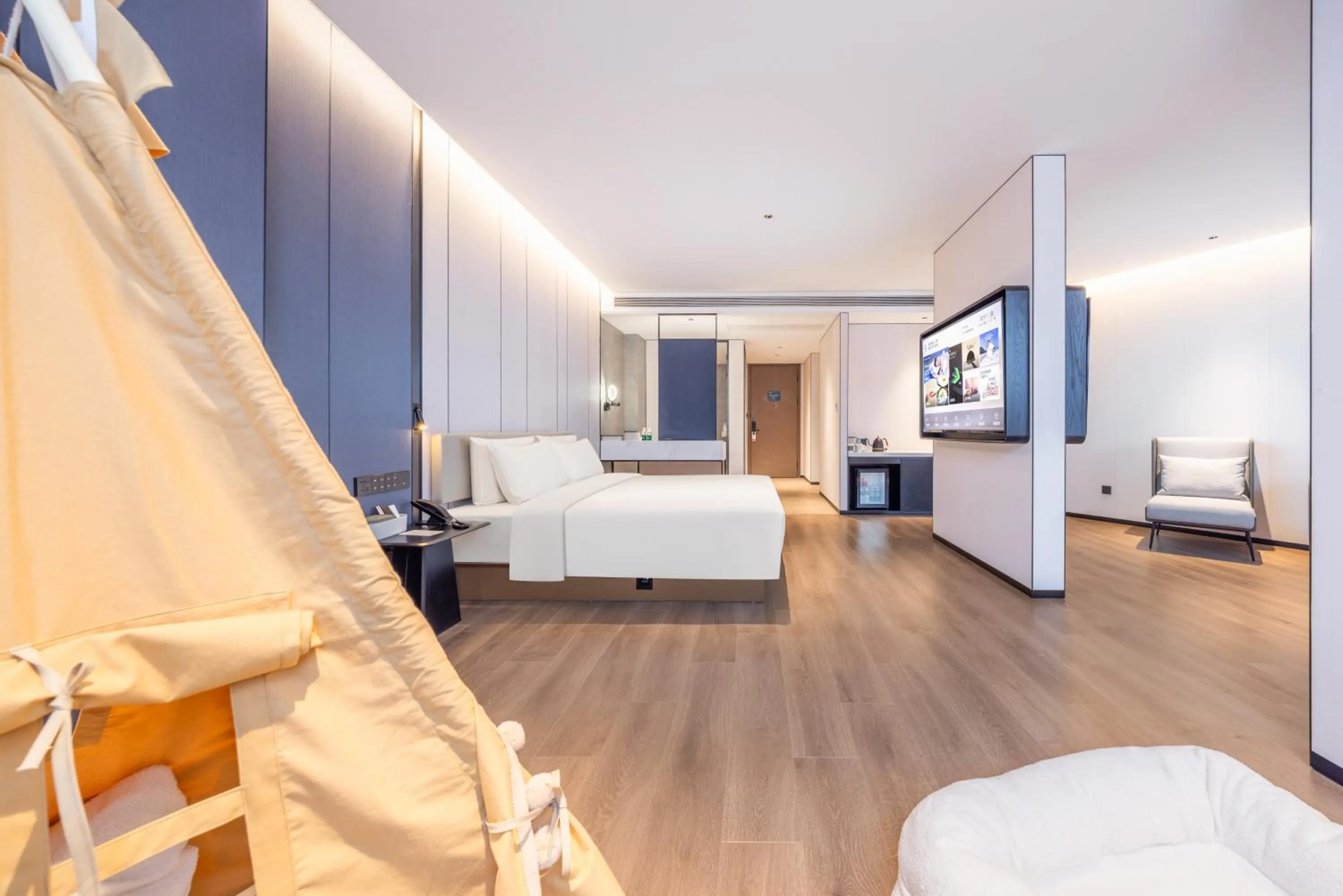 Bedroom in Atour Hotel Xuzhou Yunlong Lake Zhushan Scenic Area