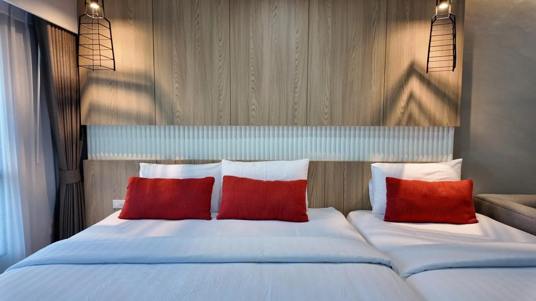 Bed in Bangkok Mystay Hotel Rangsit