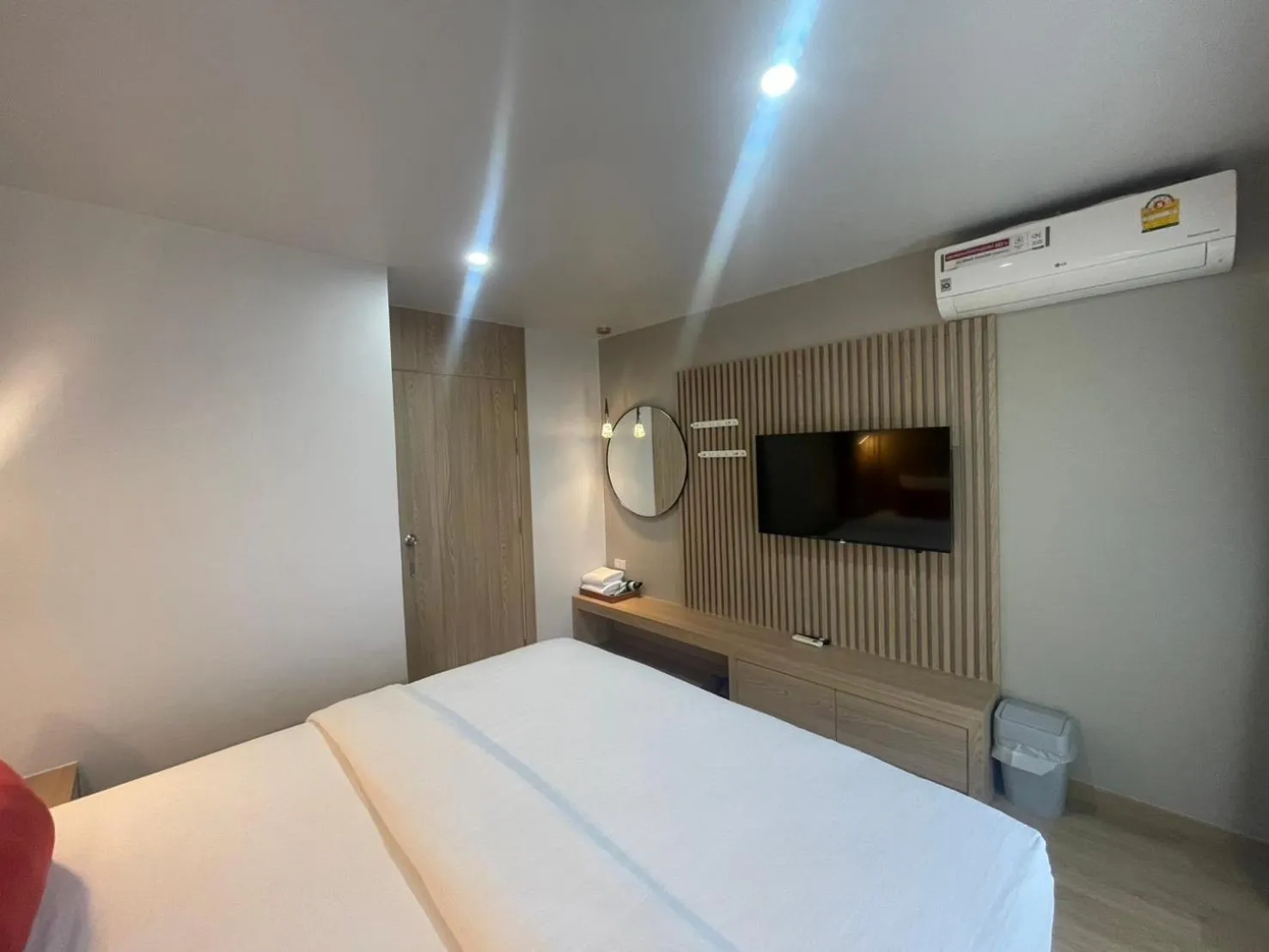 Bed in Bangkok Mystay Hotel Rangsit