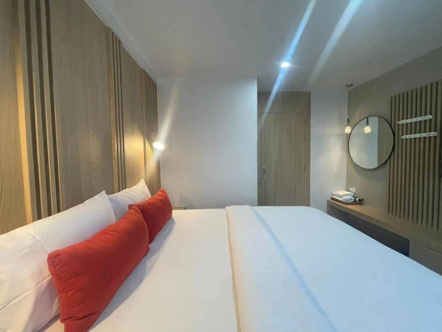 Bed in Bangkok Mystay Hotel Rangsit