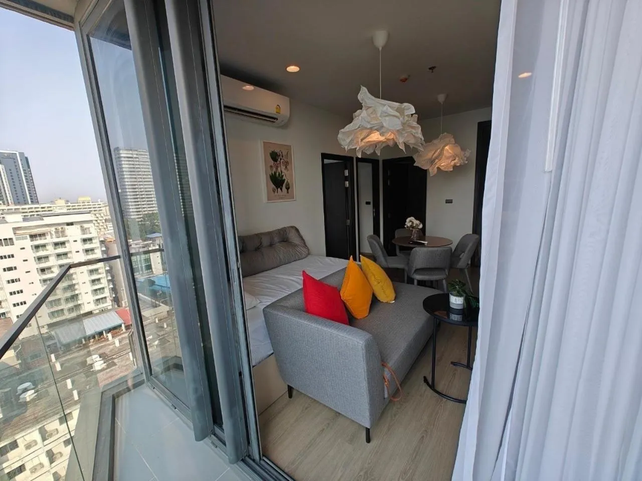 Balcony/Terrace in Edge Central Pattaya by Mickey