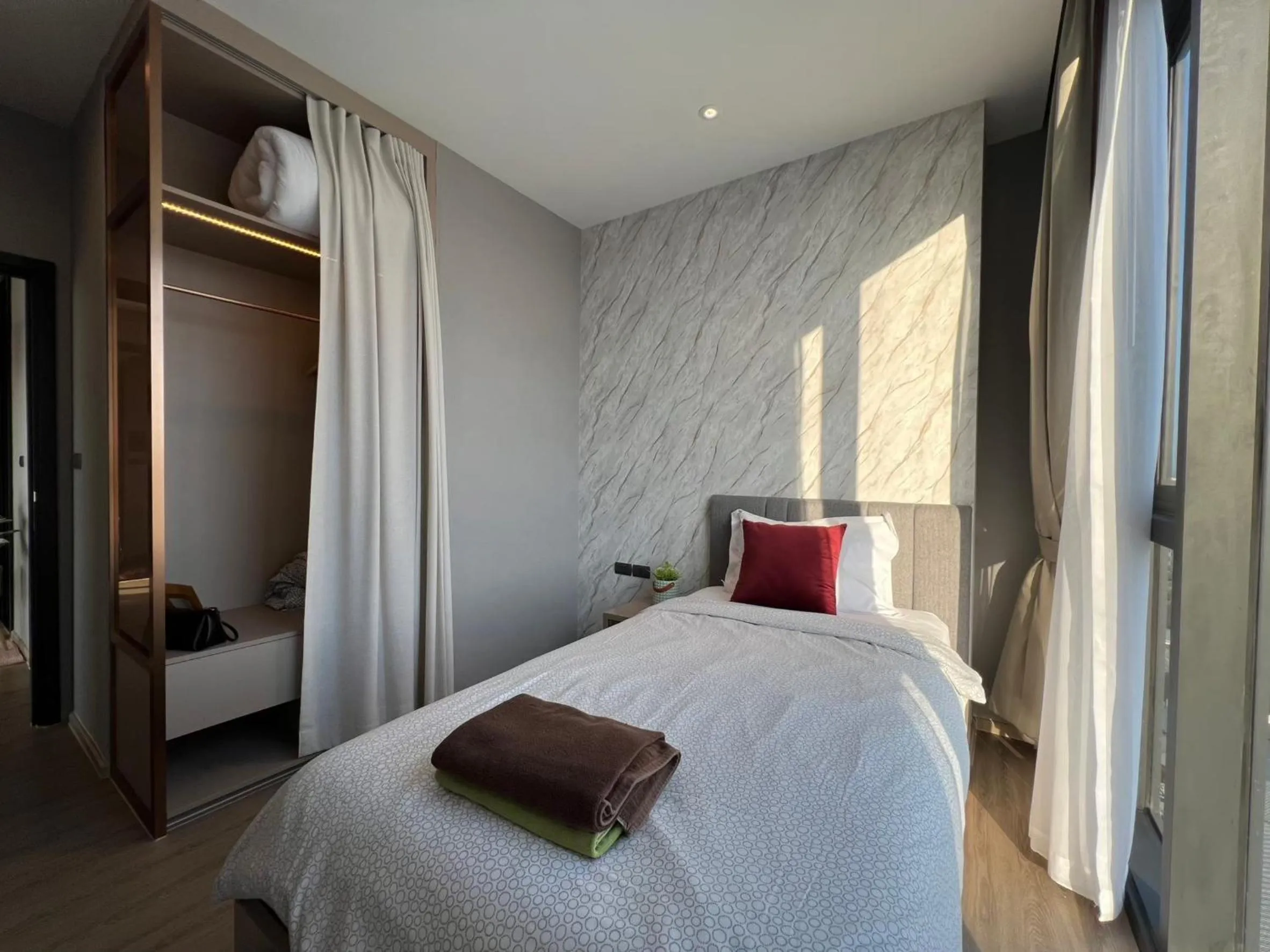 Bed in Edge Central Pattaya by Mickey