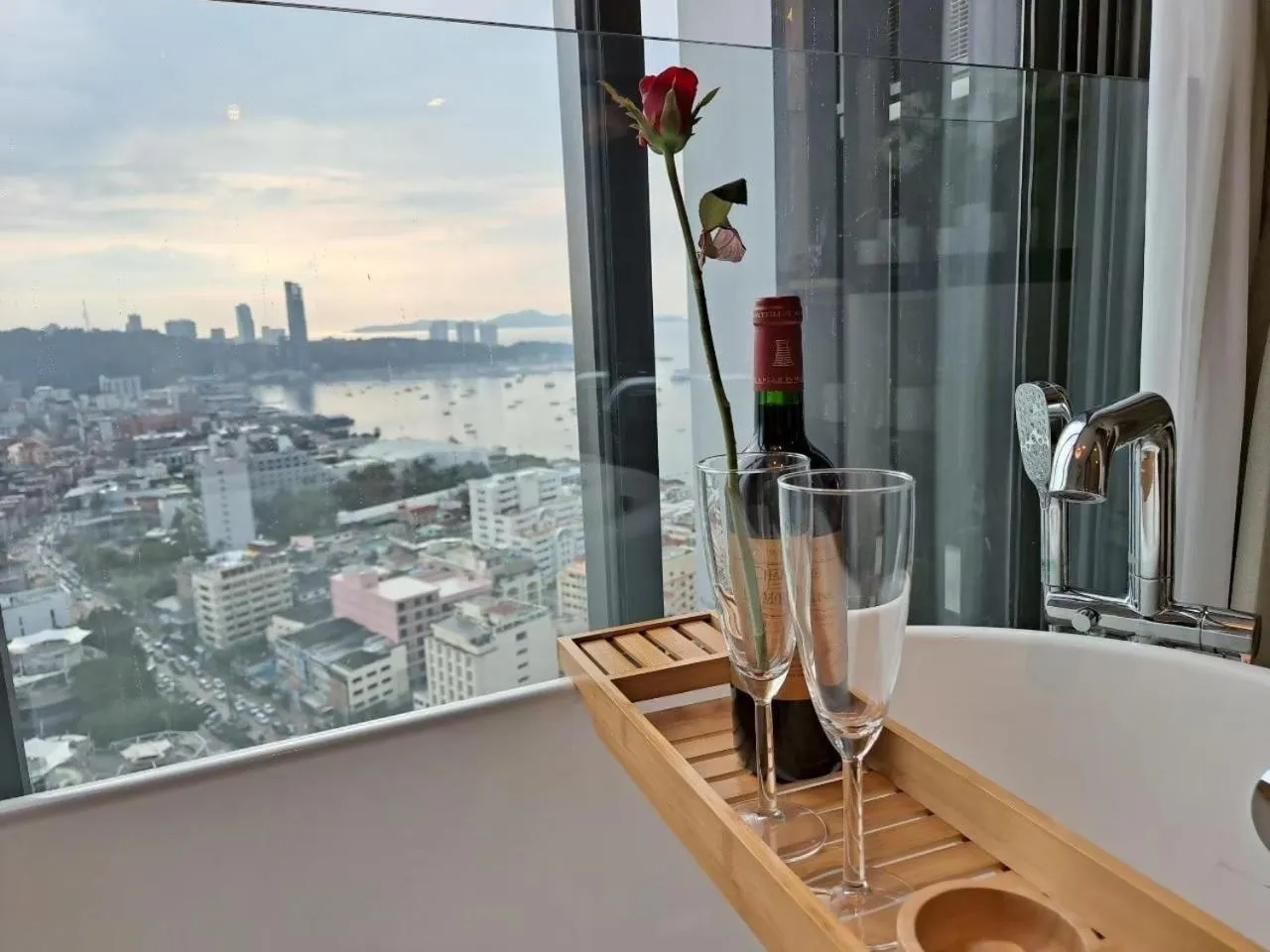 Bathroom in Edge Central Pattaya by Mickey