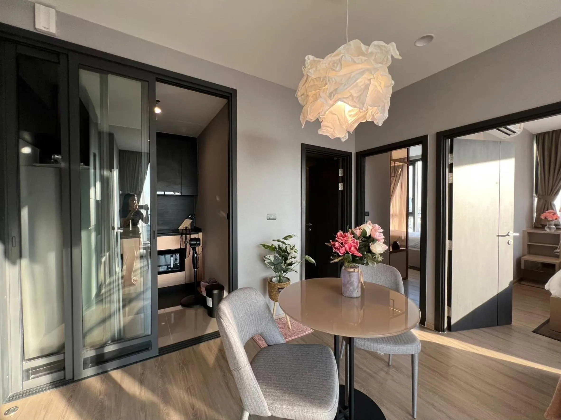 Living room in Edge Central Pattaya by Mickey