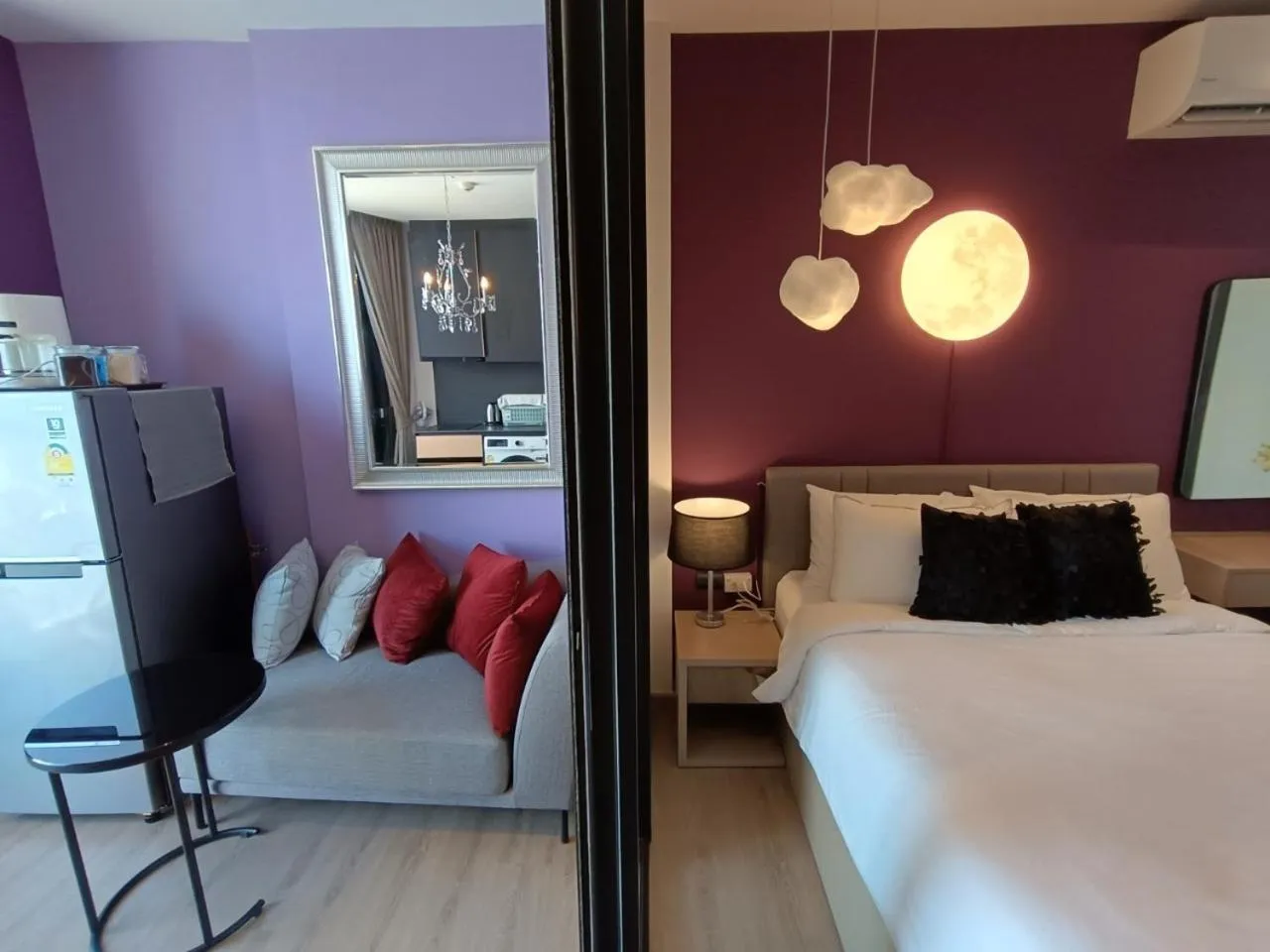 Bed in Edge Central Pattaya by Mickey