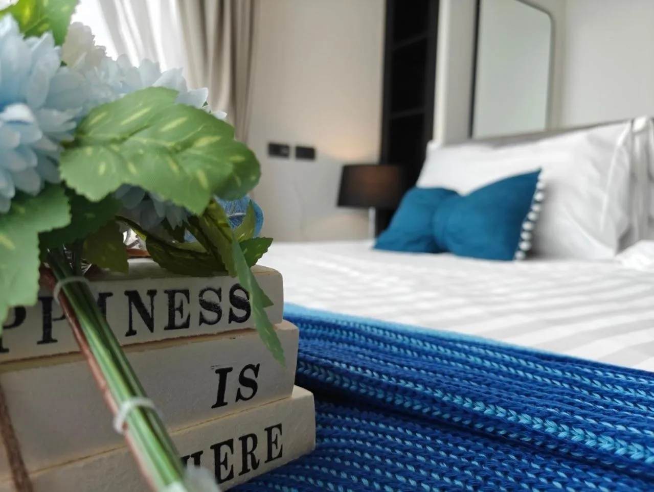 Bed in Edge Central Pattaya by Mickey