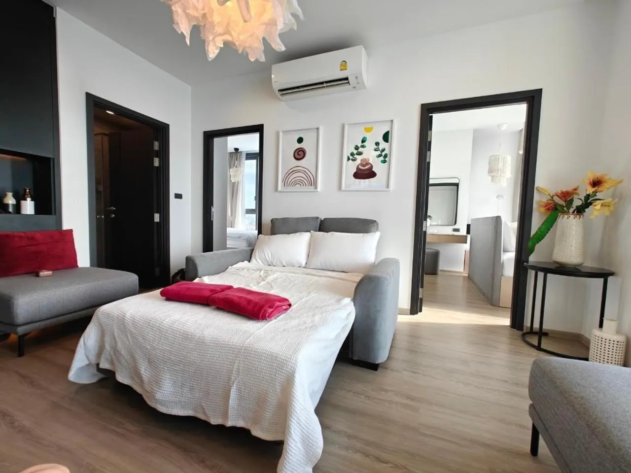 Bed in Edge Central Pattaya by Mickey