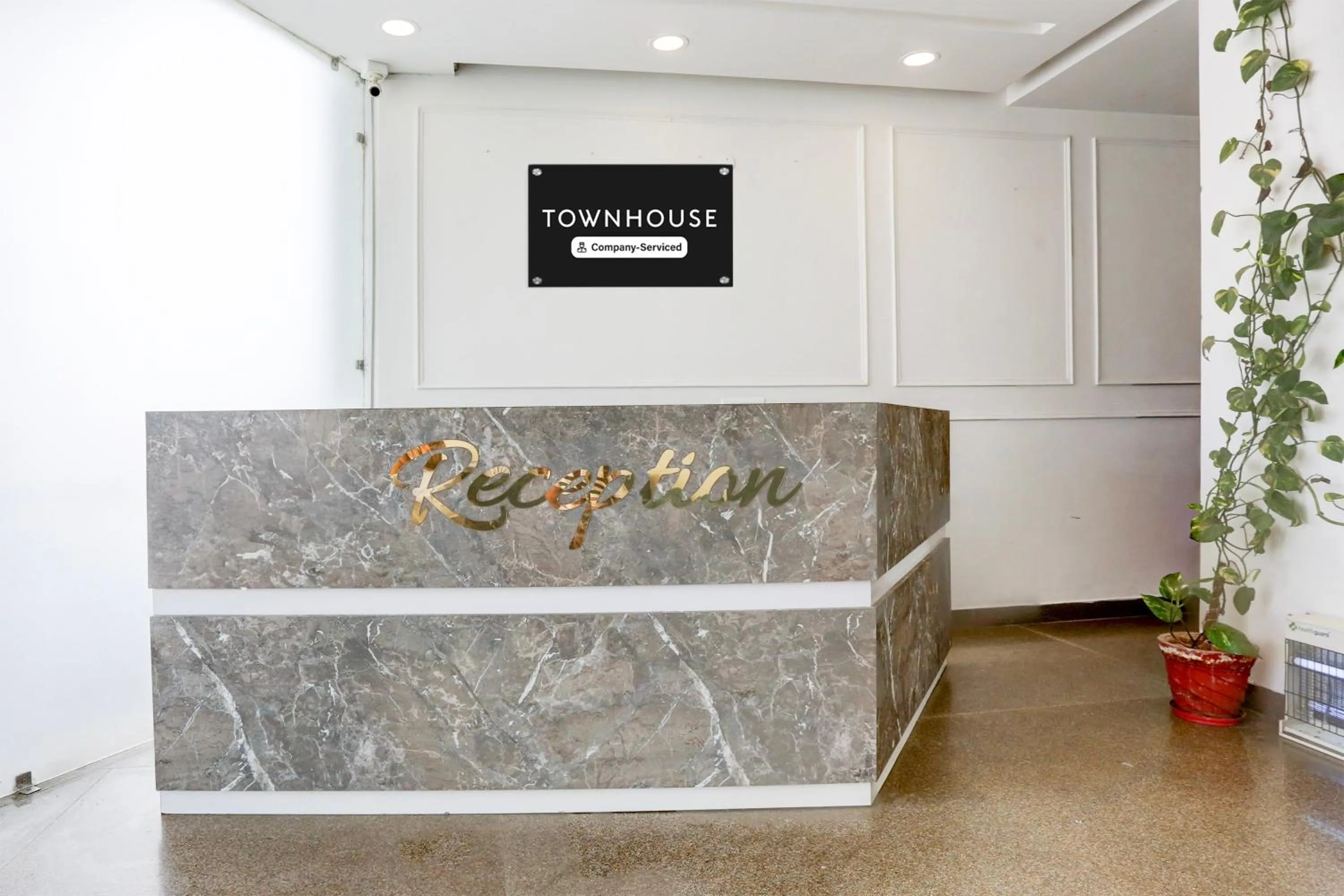 Lobby or reception in Townhouse Eden Garden Zirakpur