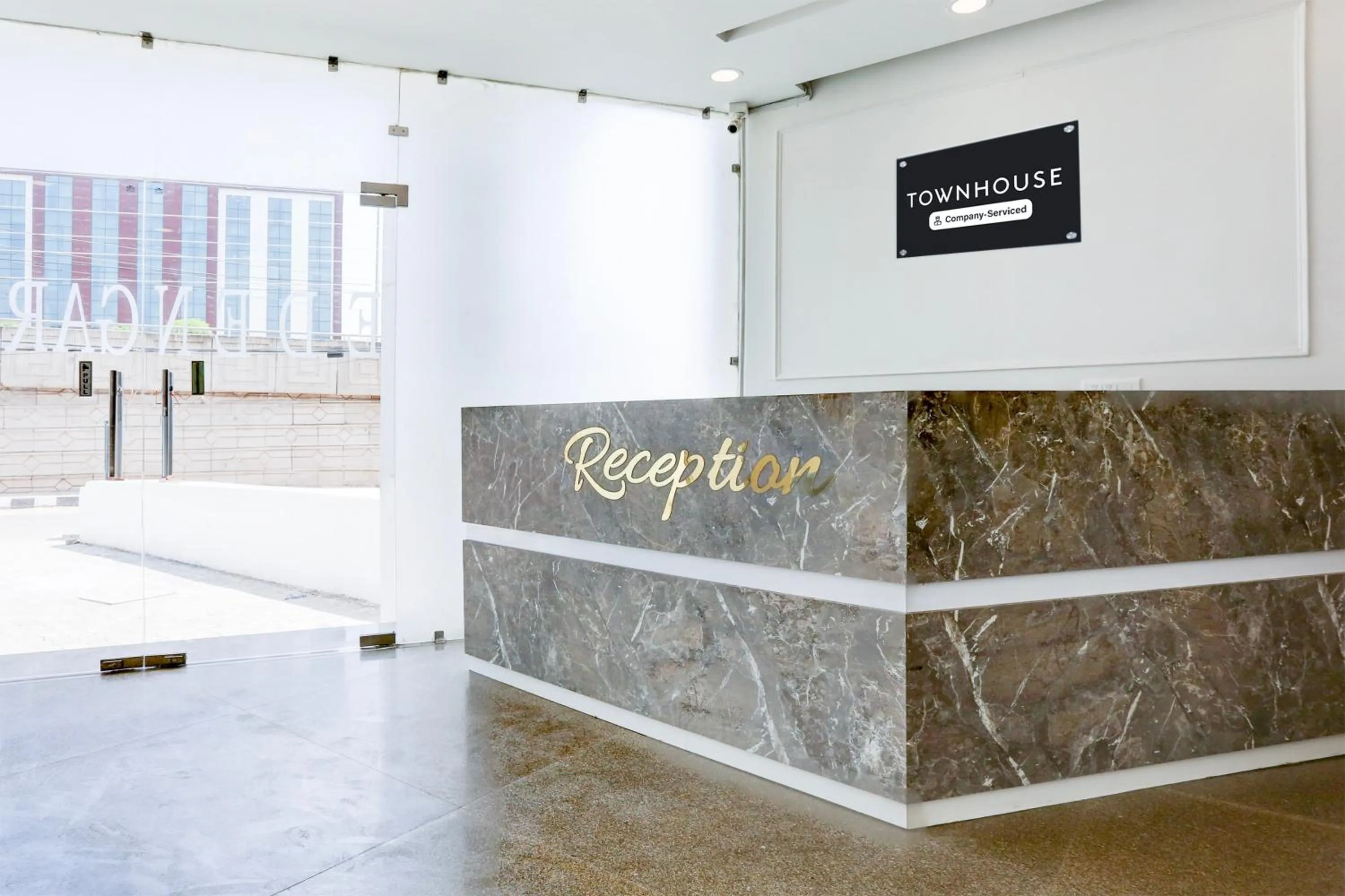 Lobby or reception in Townhouse Eden Garden Zirakpur