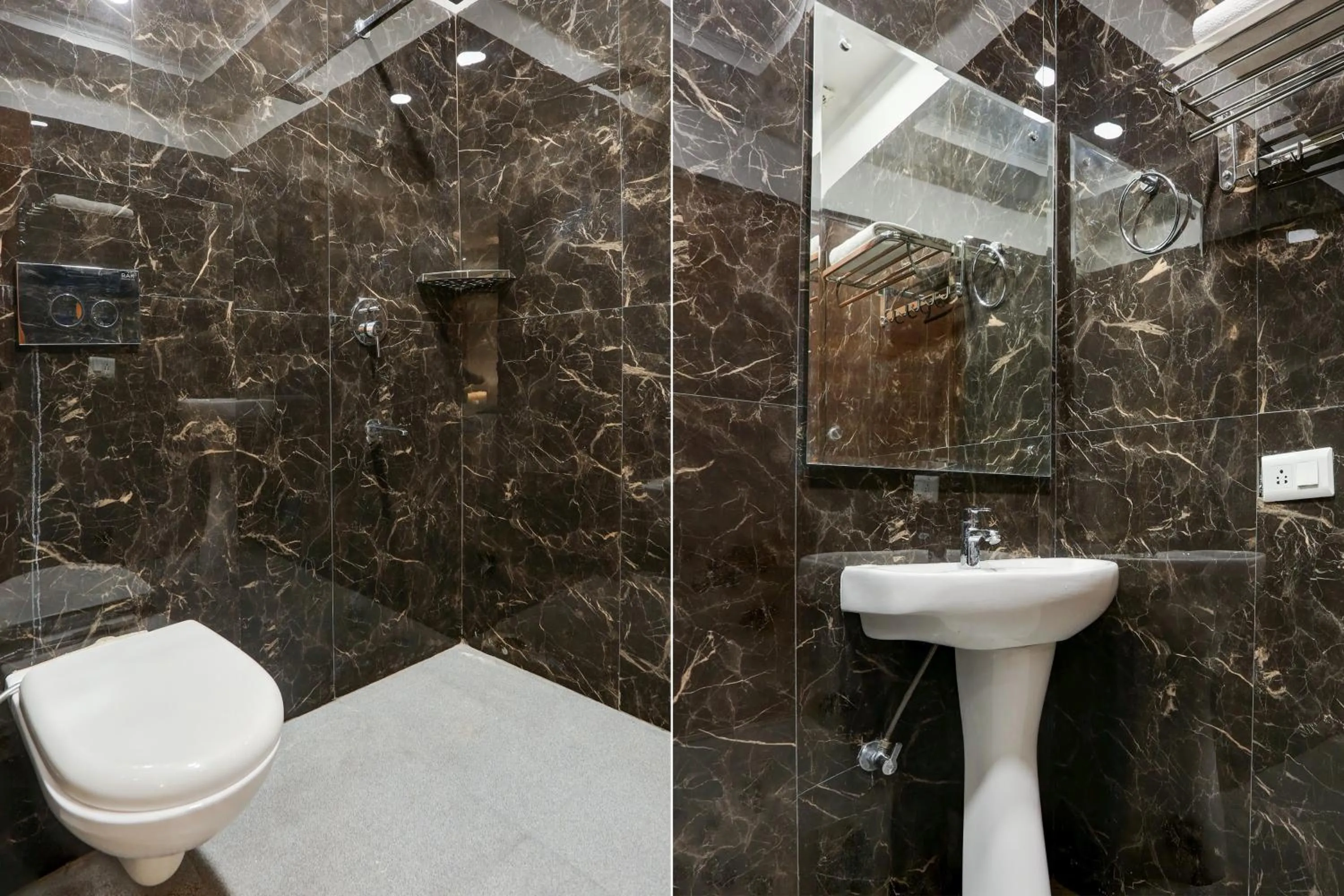 Bathroom in Townhouse Eden Garden Zirakpur