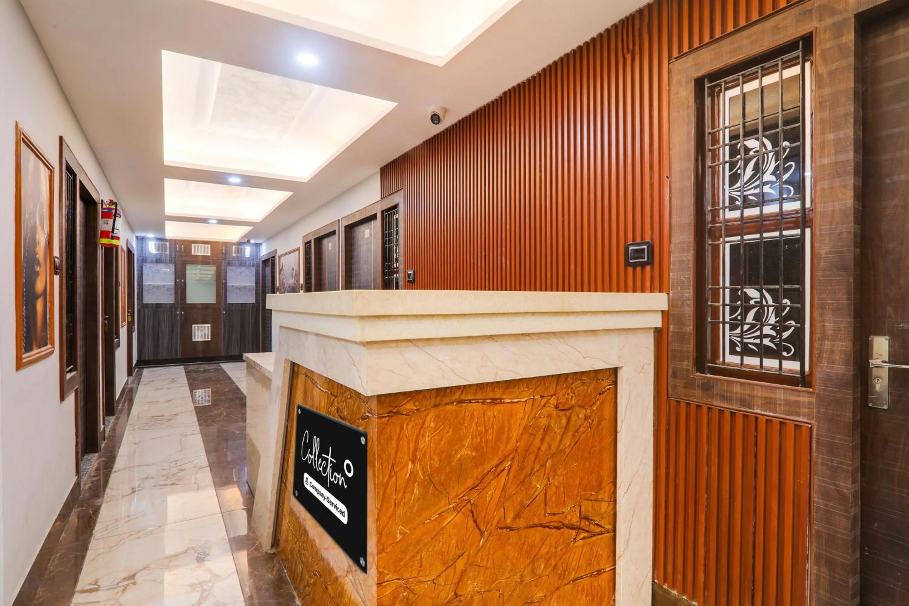 Lobby or reception in Hotel O Pragati Guest house