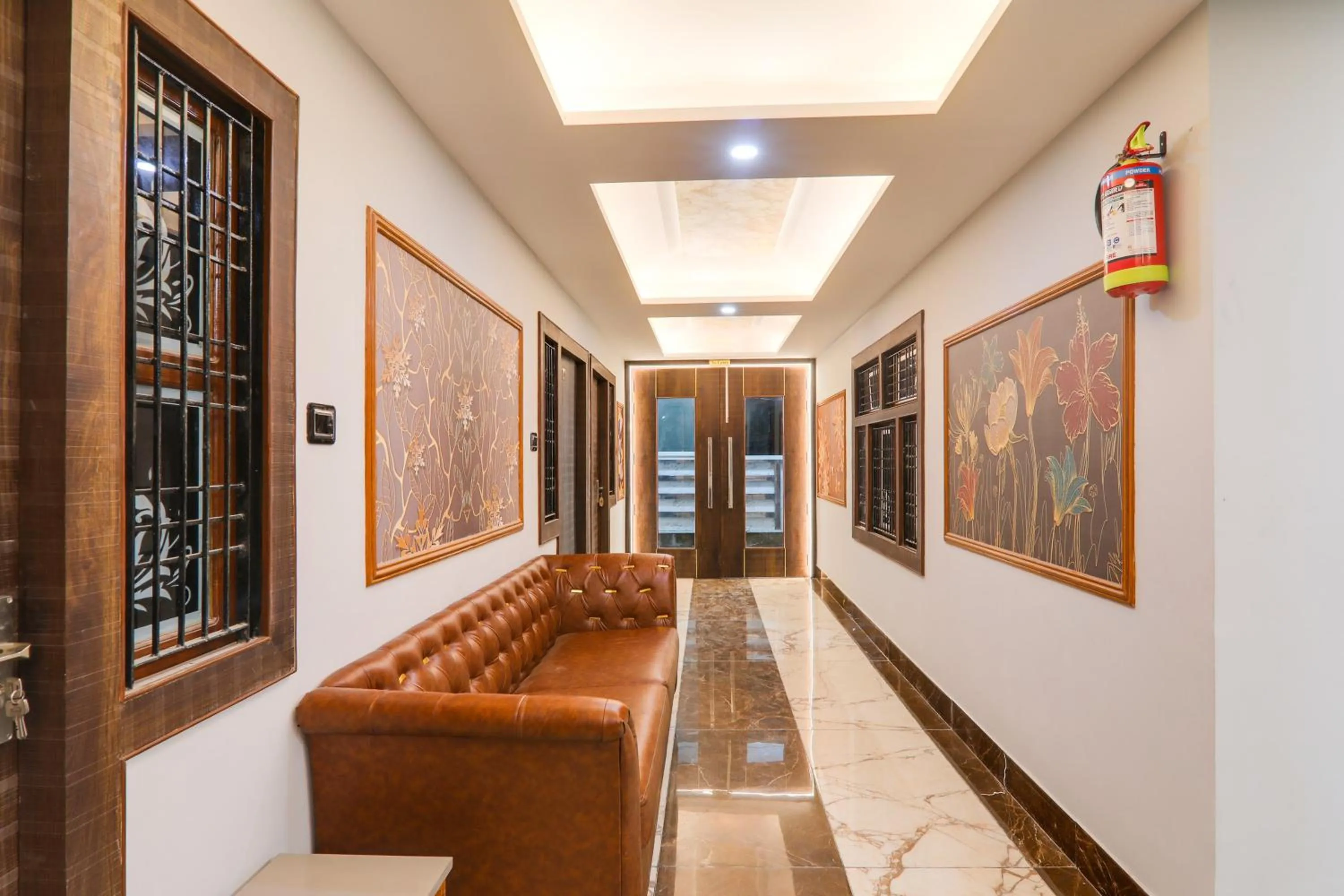 Lobby or reception in Hotel O Pragati Guest house