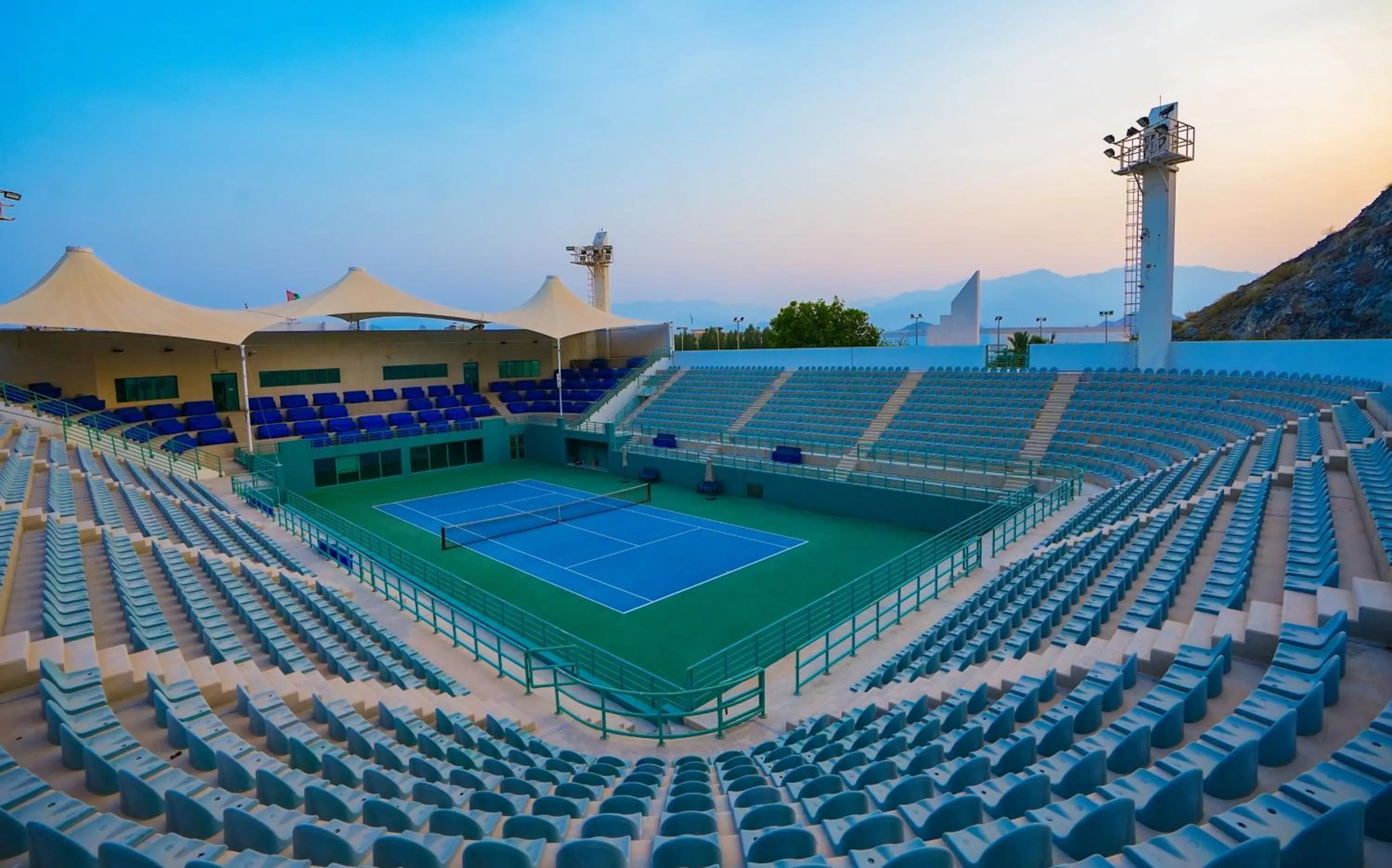 Tennis court in Boutique Hotel