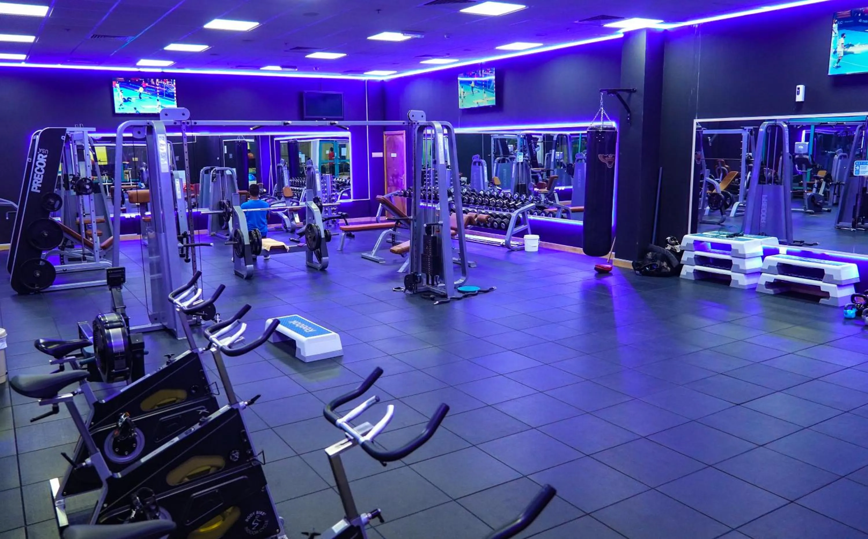 Fitness centre/facilities in Boutique Hotel