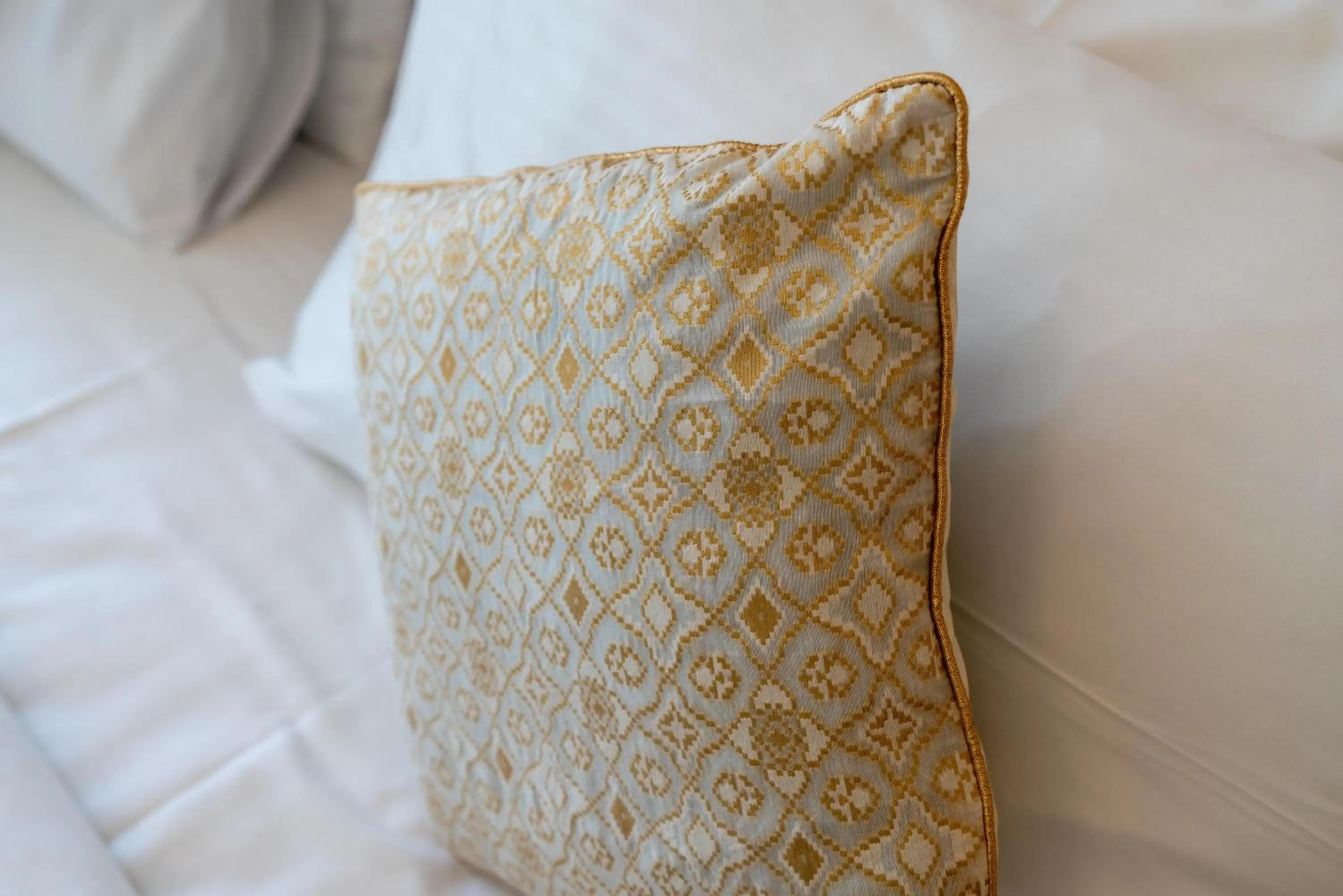 Bed in Lux BnB Aykon Tower I Skyline Canal Views