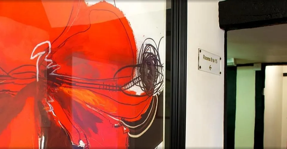 Decorative detail in The Tudor Hotel