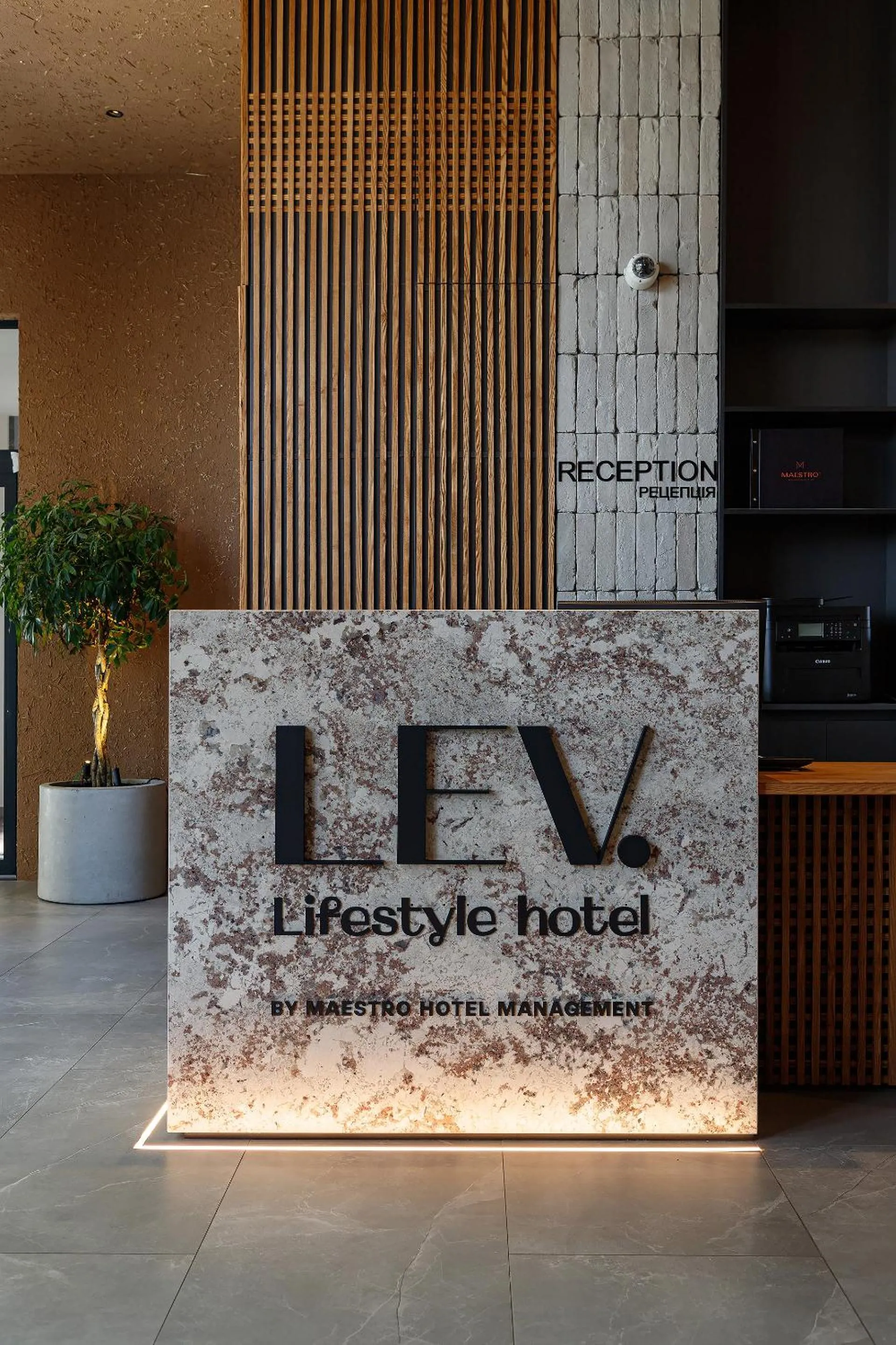 Property logo or sign in LEV Lifestyle Hotel - Maestro