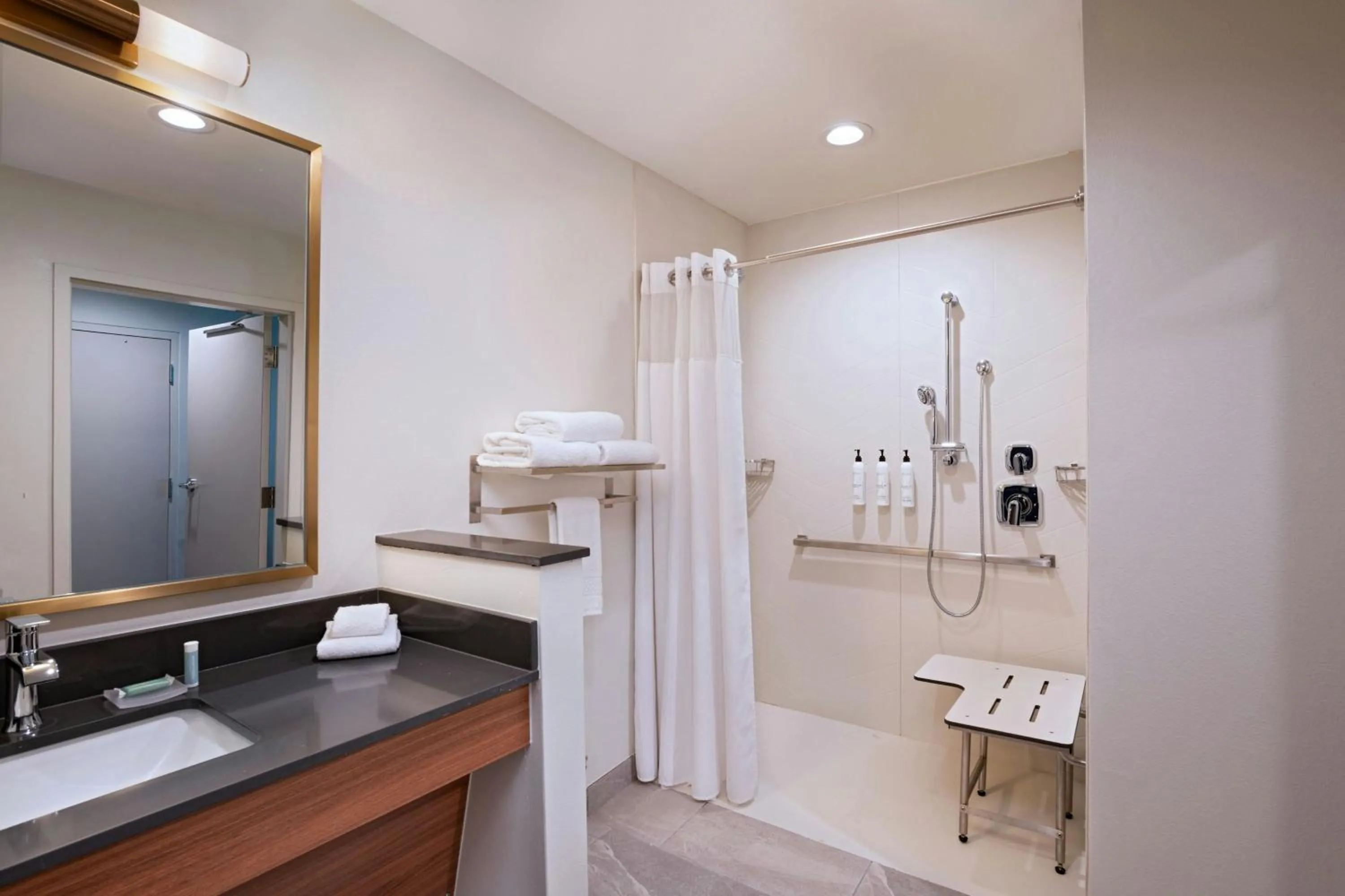 Bathroom in Fairfield Inn & Suites by Marriott Harlingen