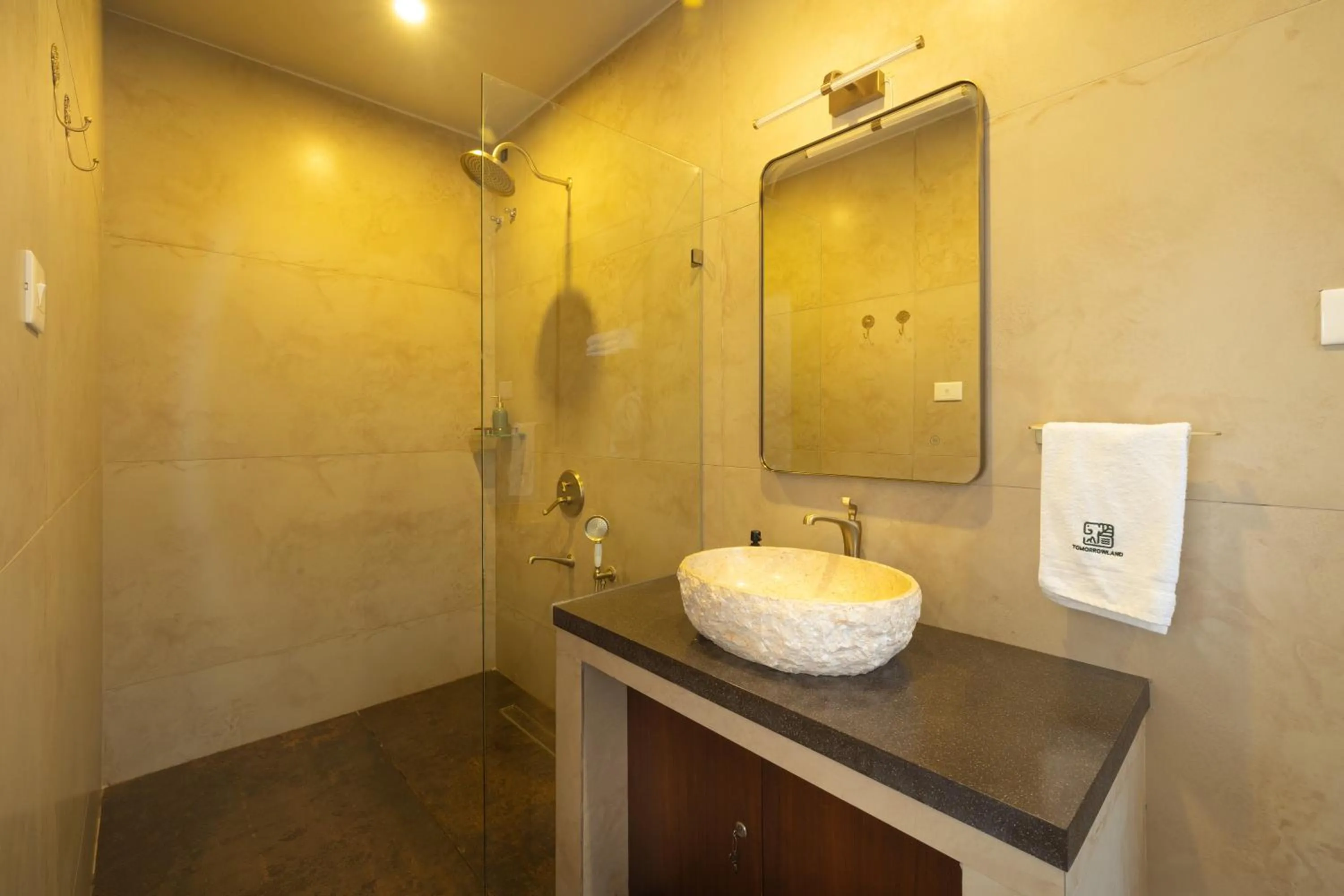 Bathroom in Tomorrowland Farms and Suites