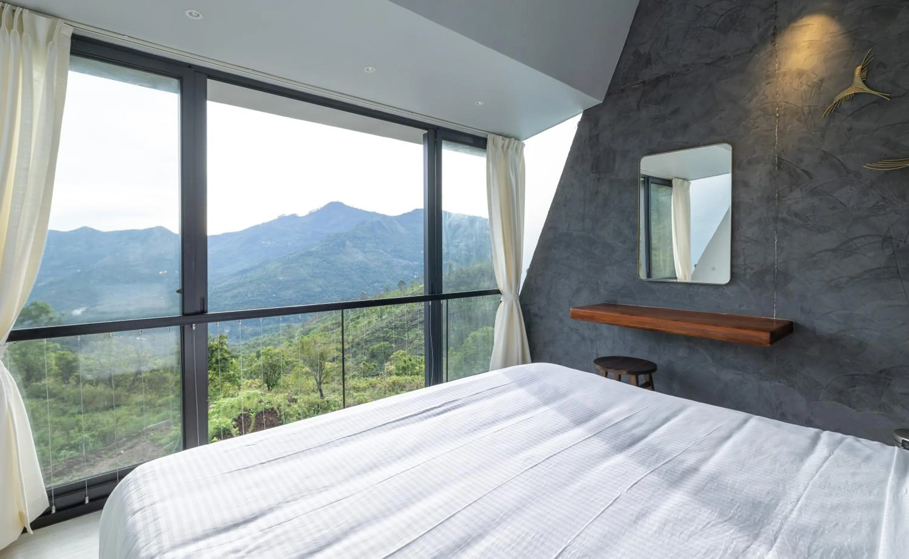 Bed in Tomorrowland Farms and Suites