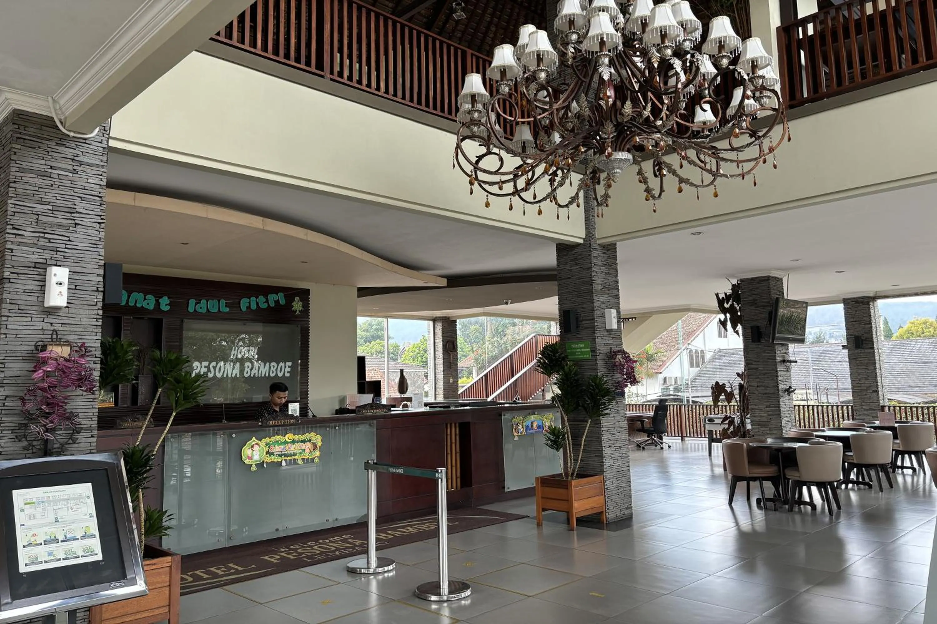 Restaurant/places to eat in Hotel Pesona Bamboe Lembang