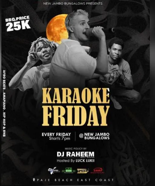 Karaoke in New Jambo Bungalows