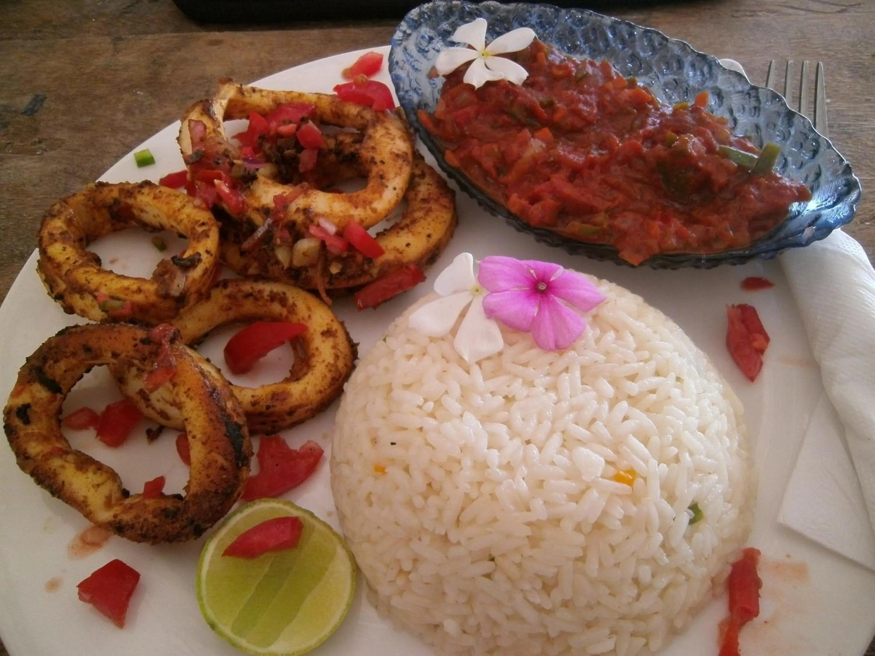 Food close-up in New Jambo Bungalows