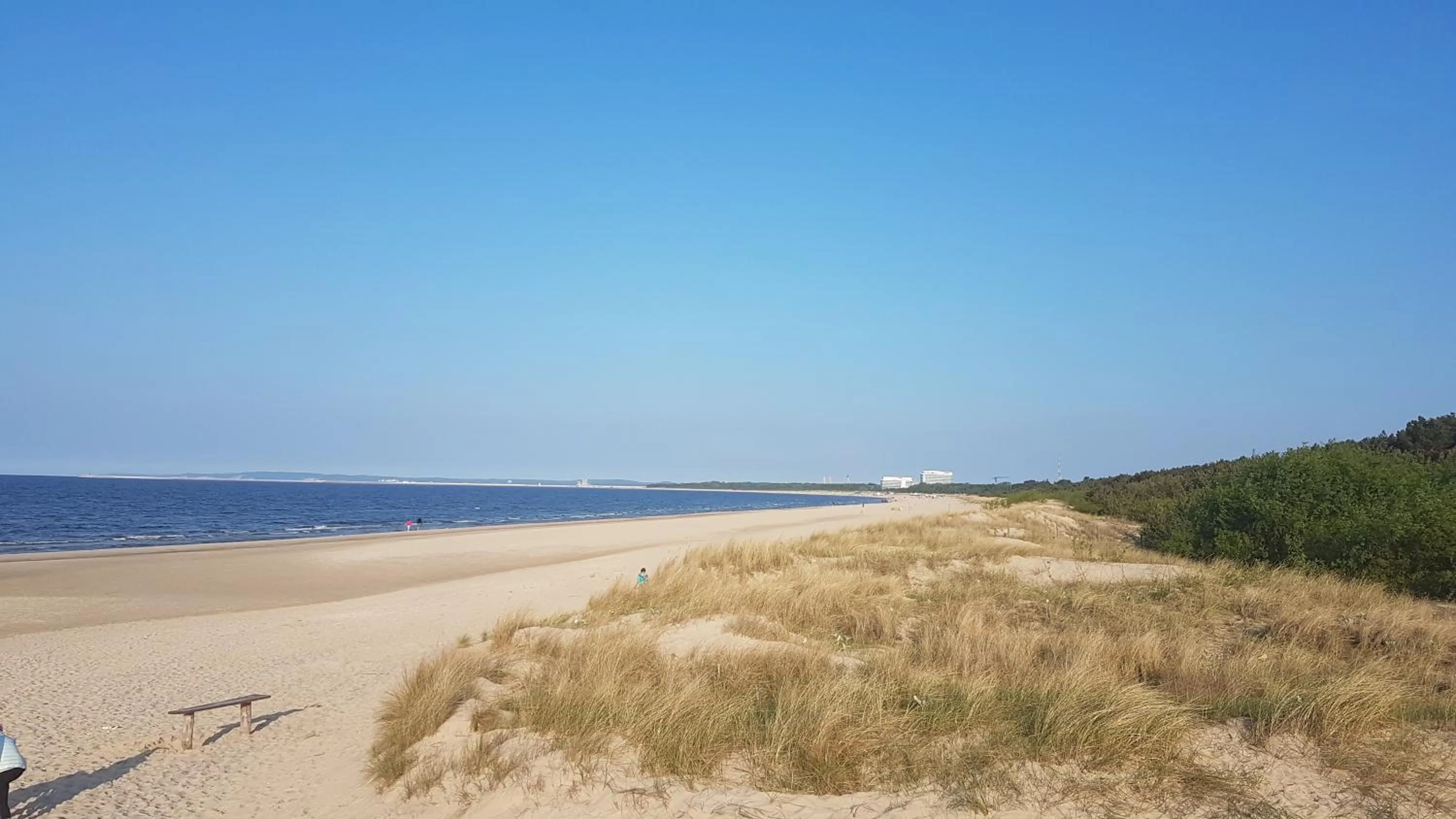 Beach in Savona Świnoujście