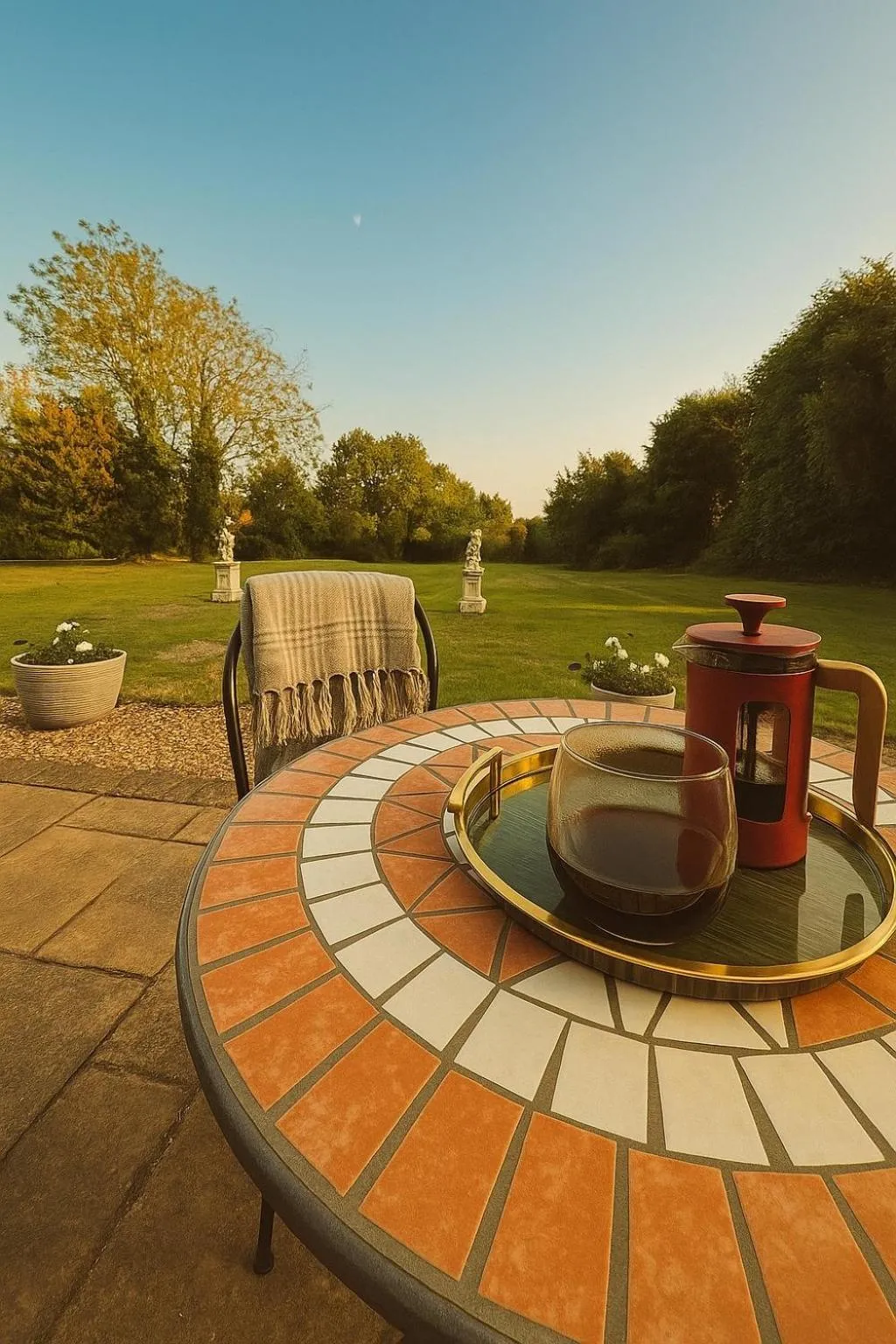 Patio in Willingham House