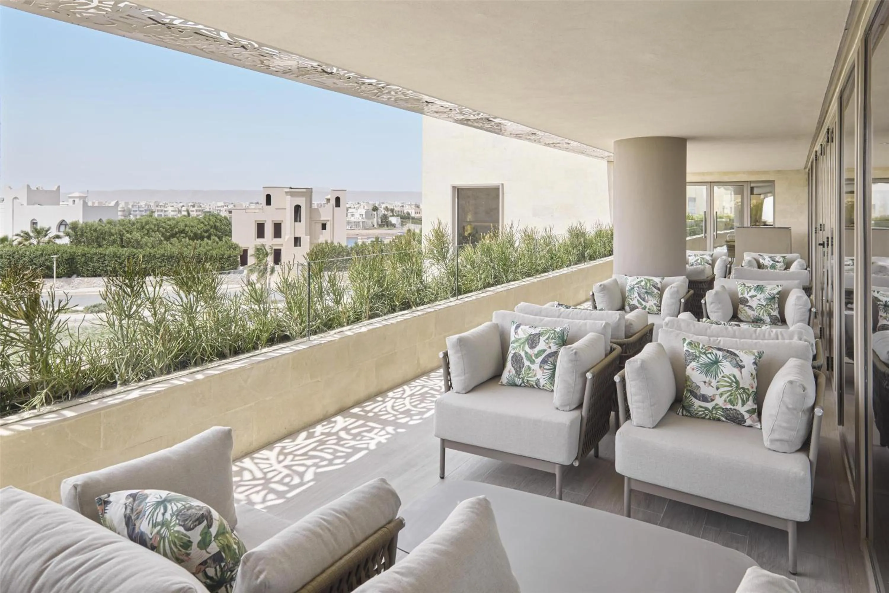 Communal lounge/ TV room in Doubletree By Hilton Mangroovy El Gouna Resort