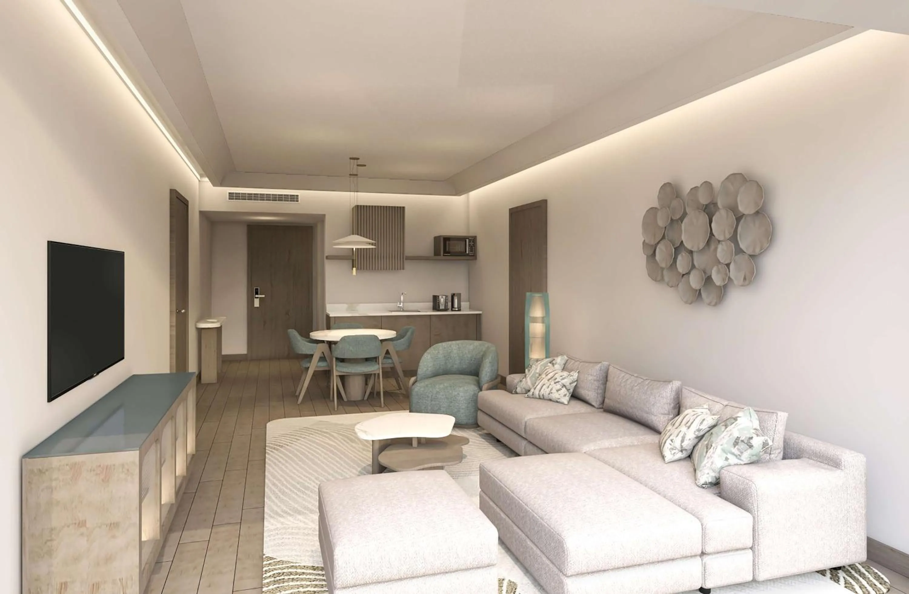 Living room in Doubletree By Hilton Mangroovy El Gouna Resort