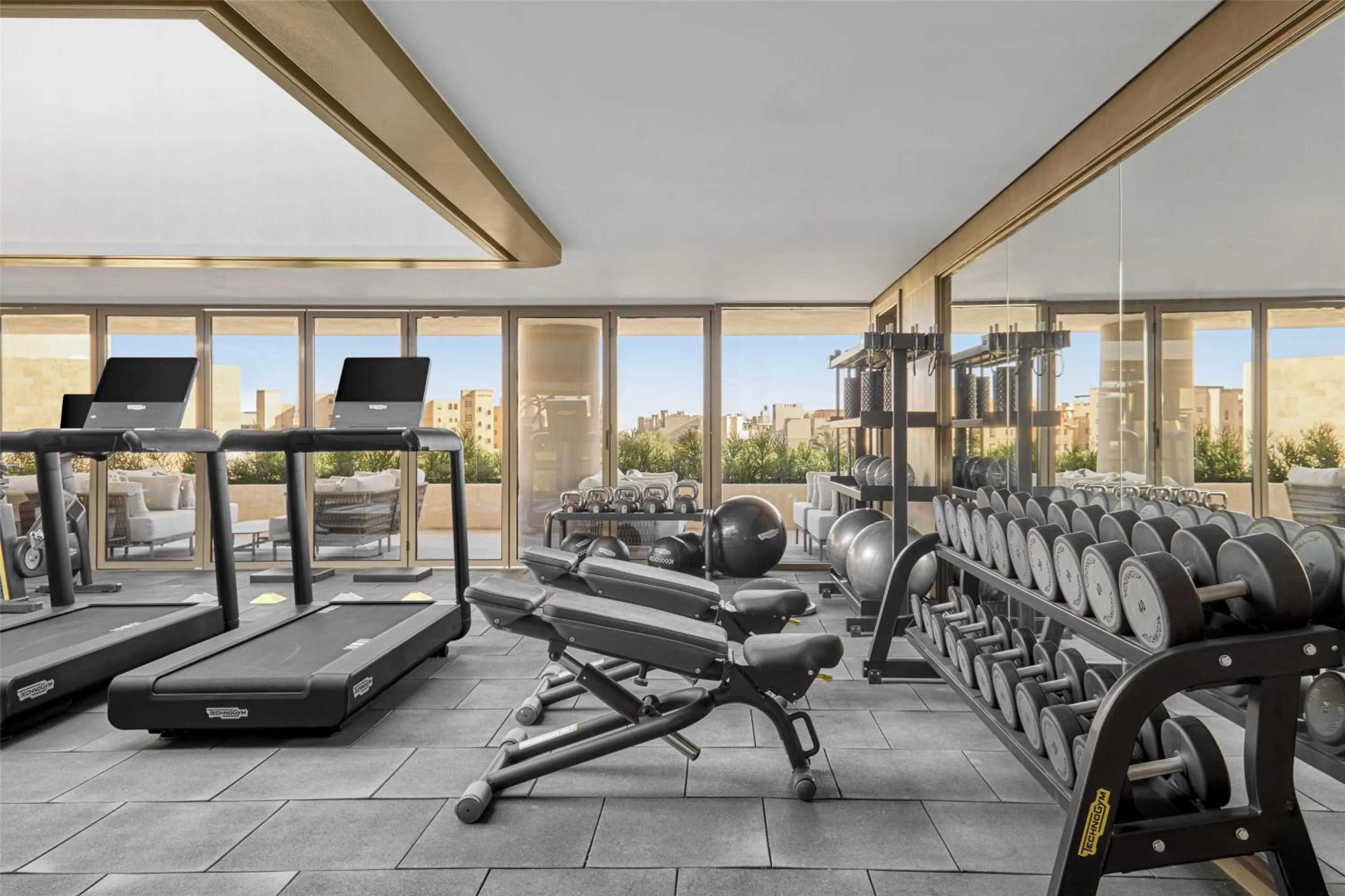 Fitness centre/facilities in Doubletree By Hilton Mangroovy El Gouna Resort