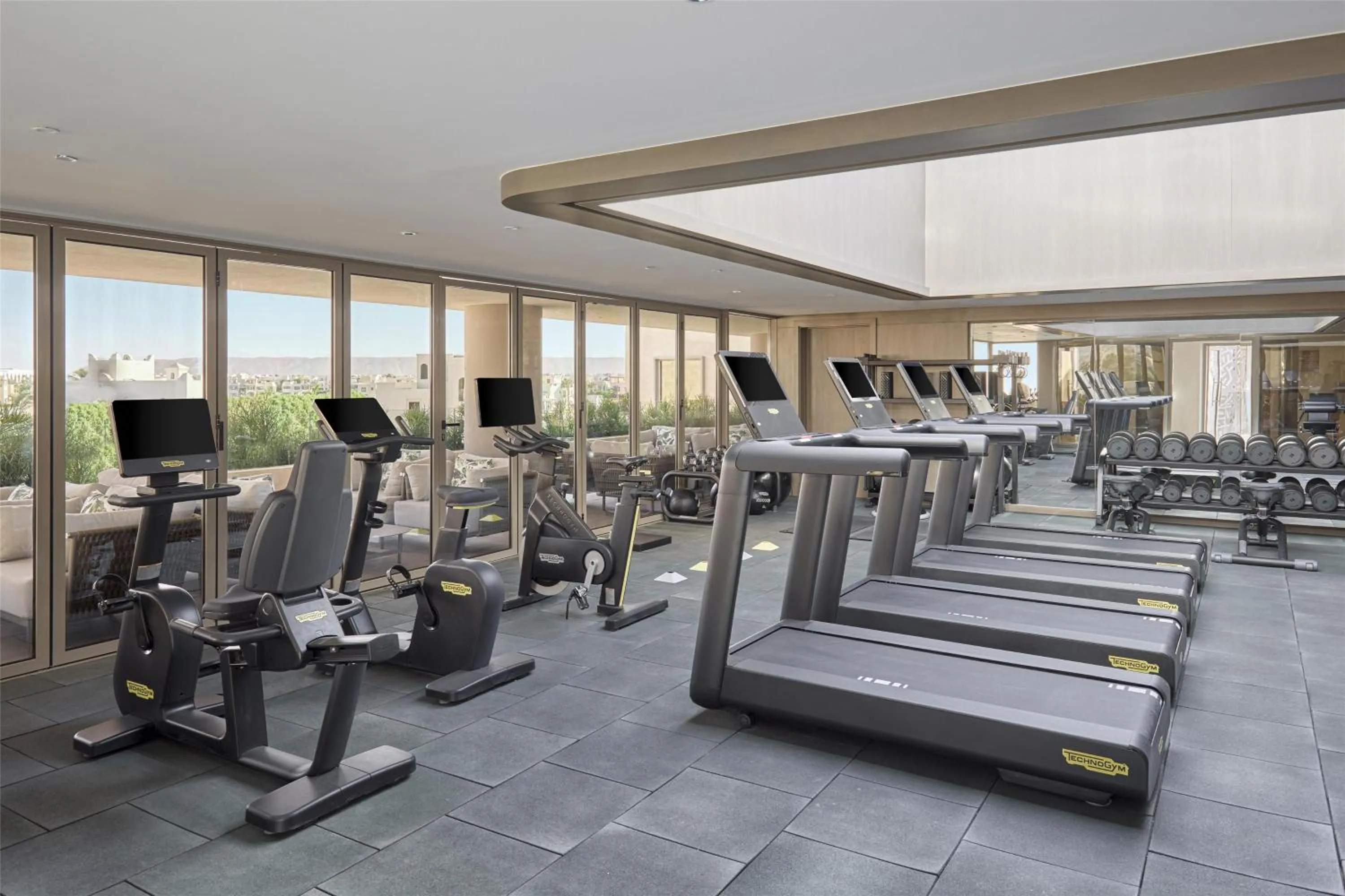 Fitness centre/facilities in Doubletree By Hilton Mangroovy El Gouna Resort