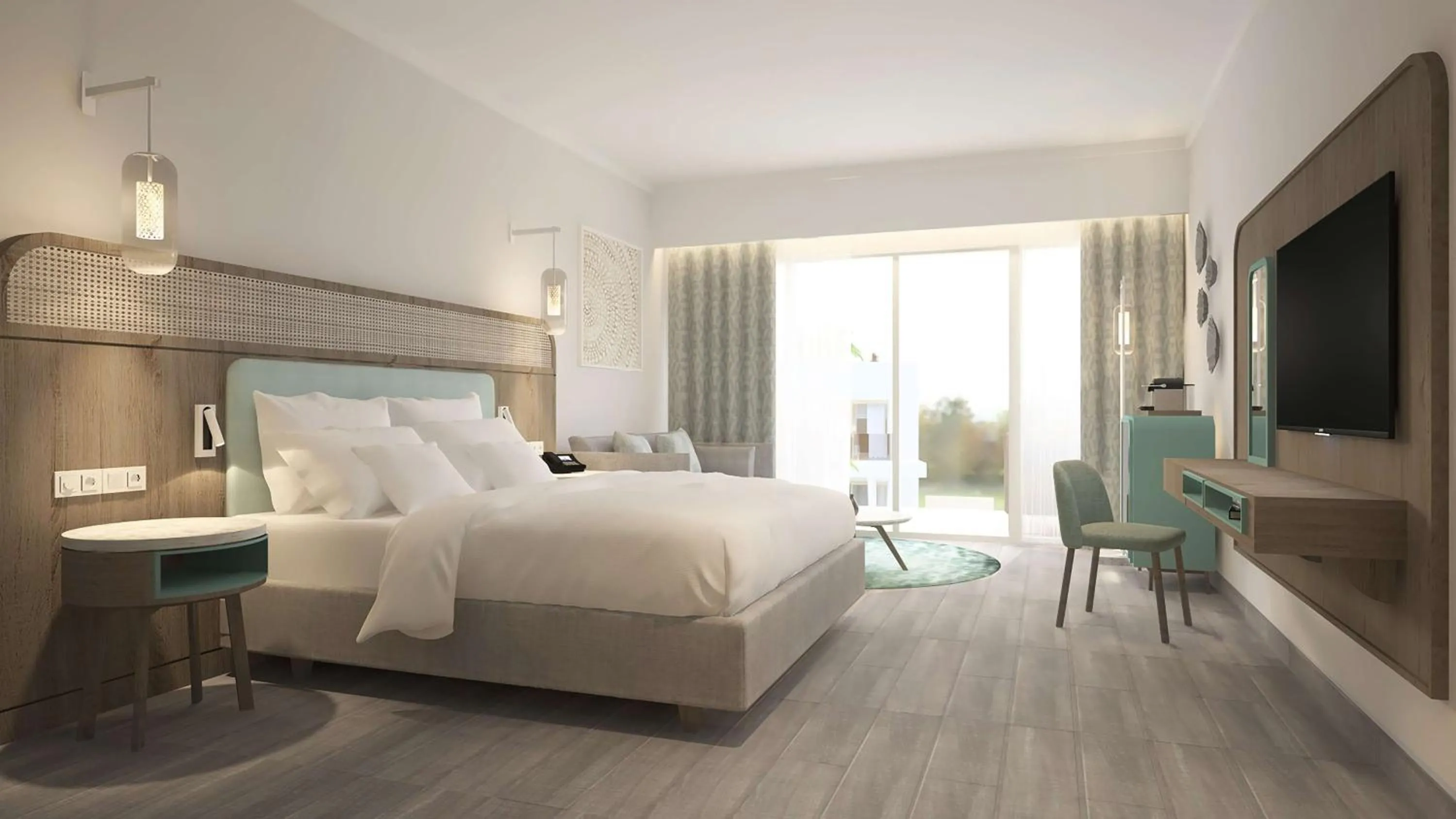 Bed in Doubletree By Hilton Mangroovy El Gouna Resort
