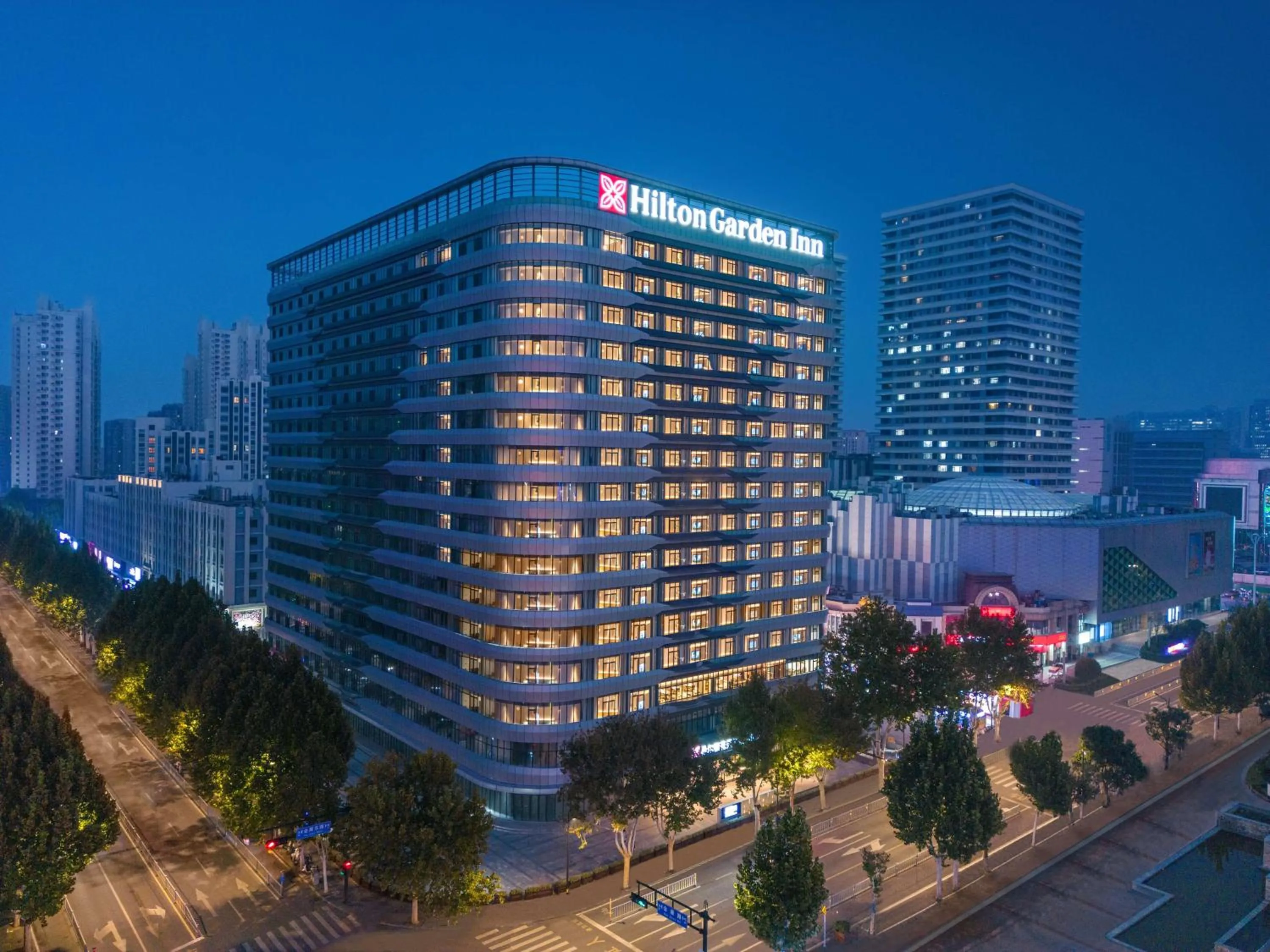 Property building in Hilton Garden Inn Ji'Nan High-Tech Zone