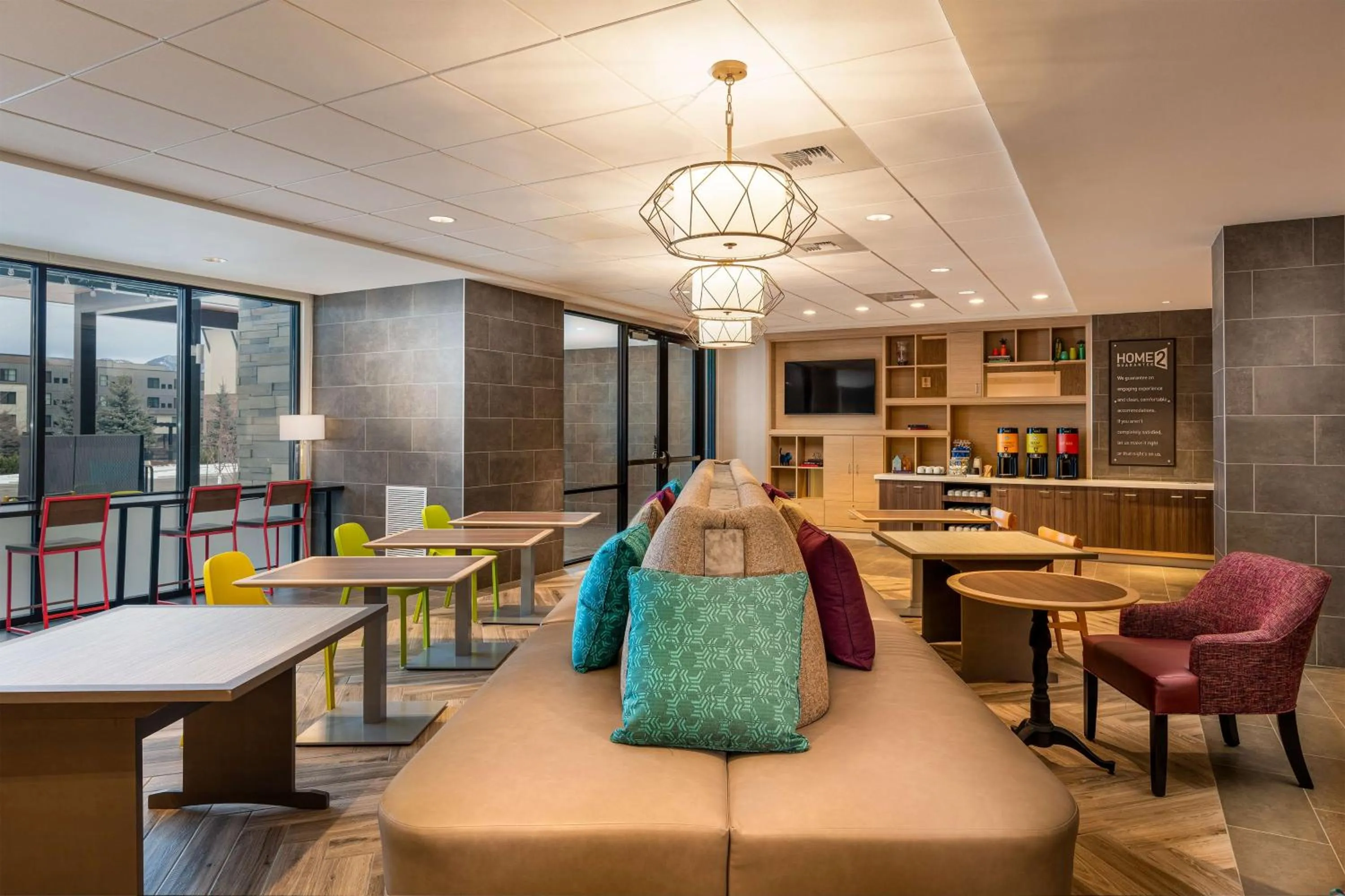 Lobby or reception in Home2 Suites by Hilton Bozeman Midtown