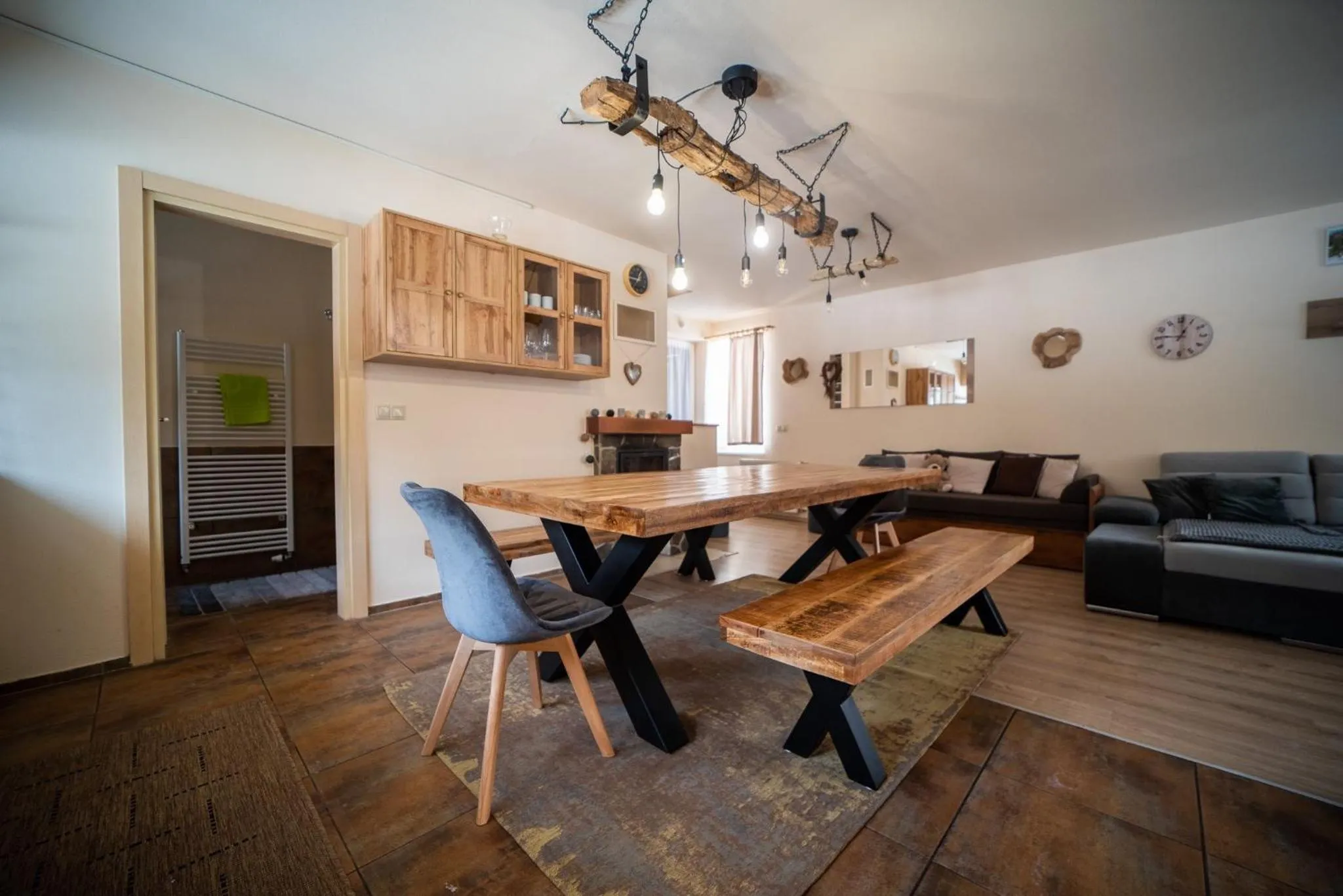 Kitchen or kitchenette in Wellness & Spa Hotel Čertov