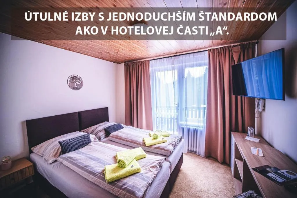 Bed in Wellness & Spa Hotel Čertov