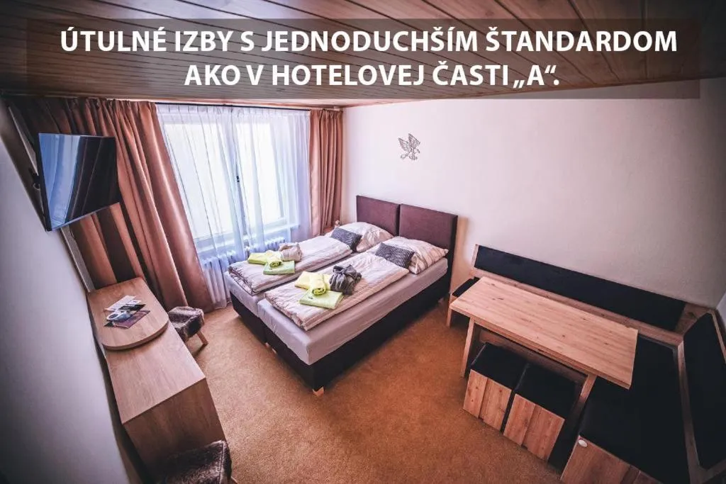 Bed in Wellness & Spa Hotel Čertov