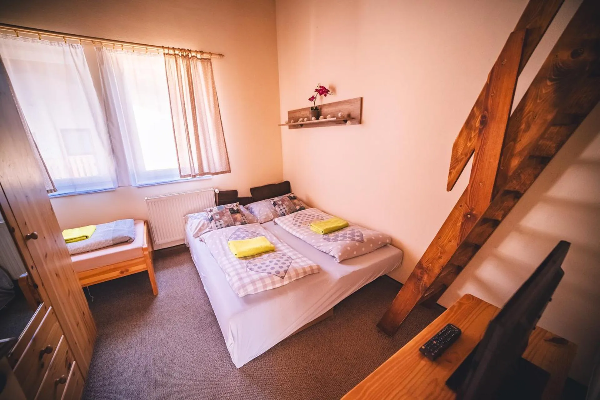 Photo of the whole room, Bed in Wellness & Spa Hotel Čertov