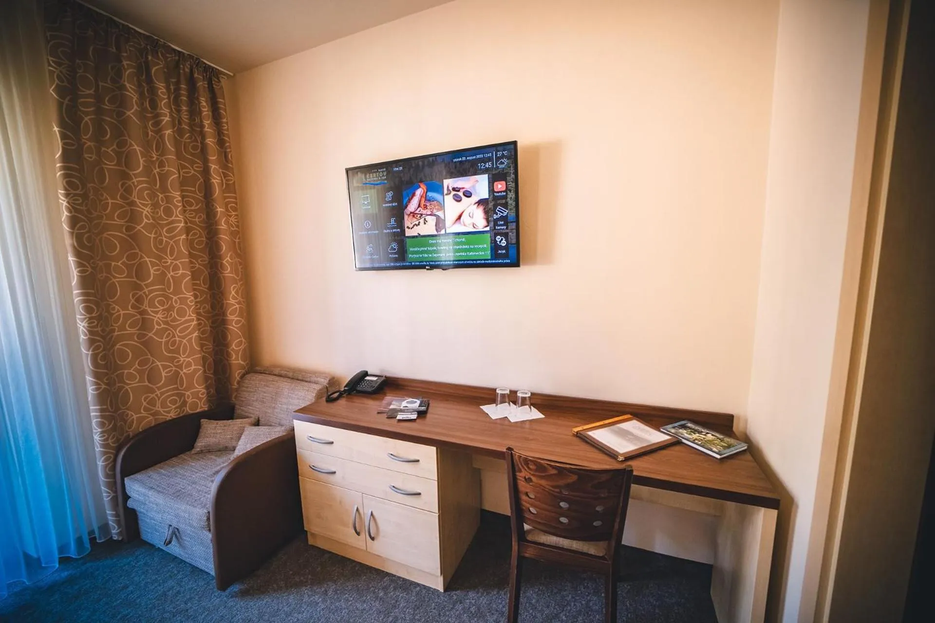 Bed in Wellness & Spa Hotel Čertov