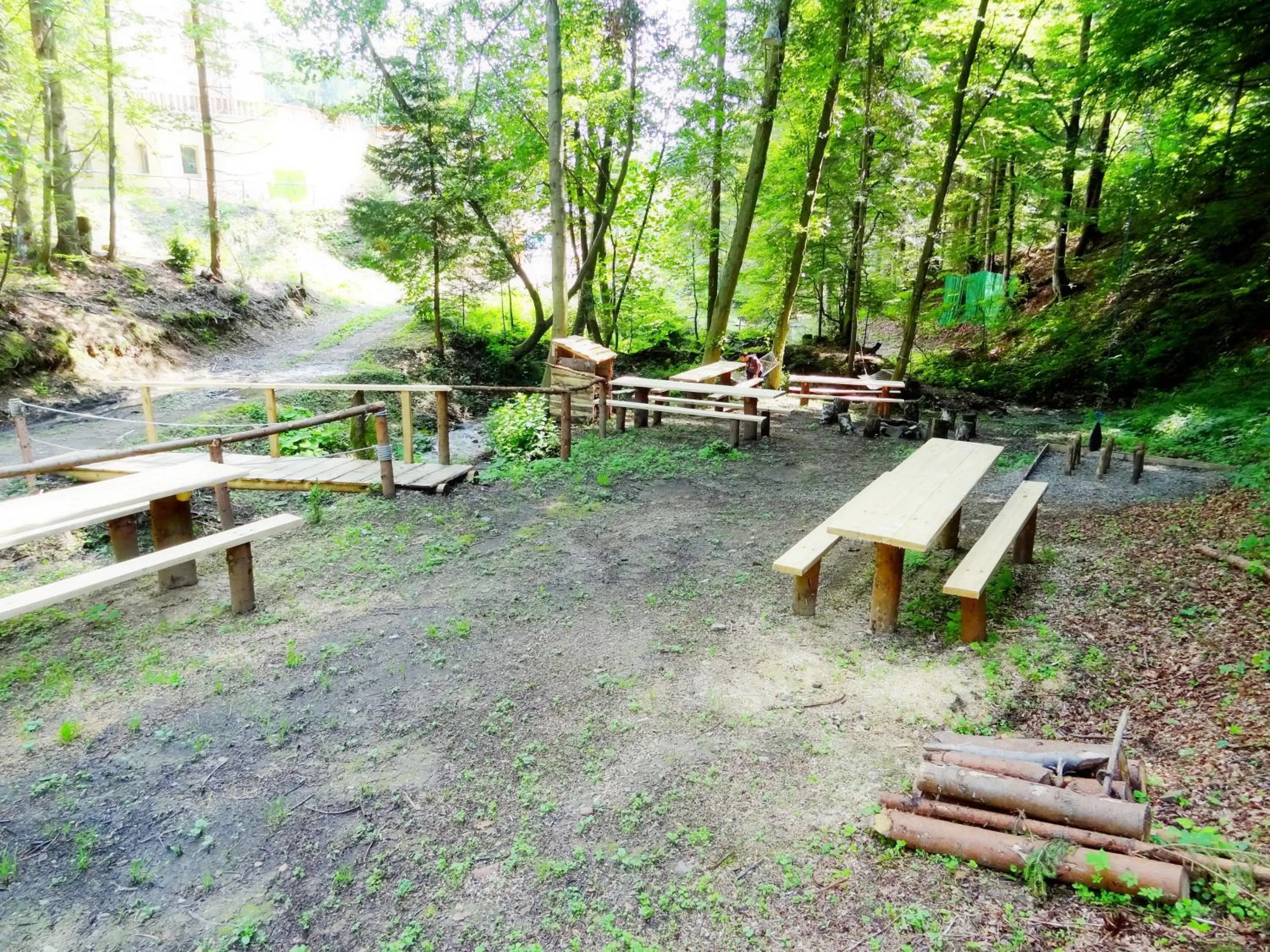 Children play ground in Wellness & Spa Hotel Čertov