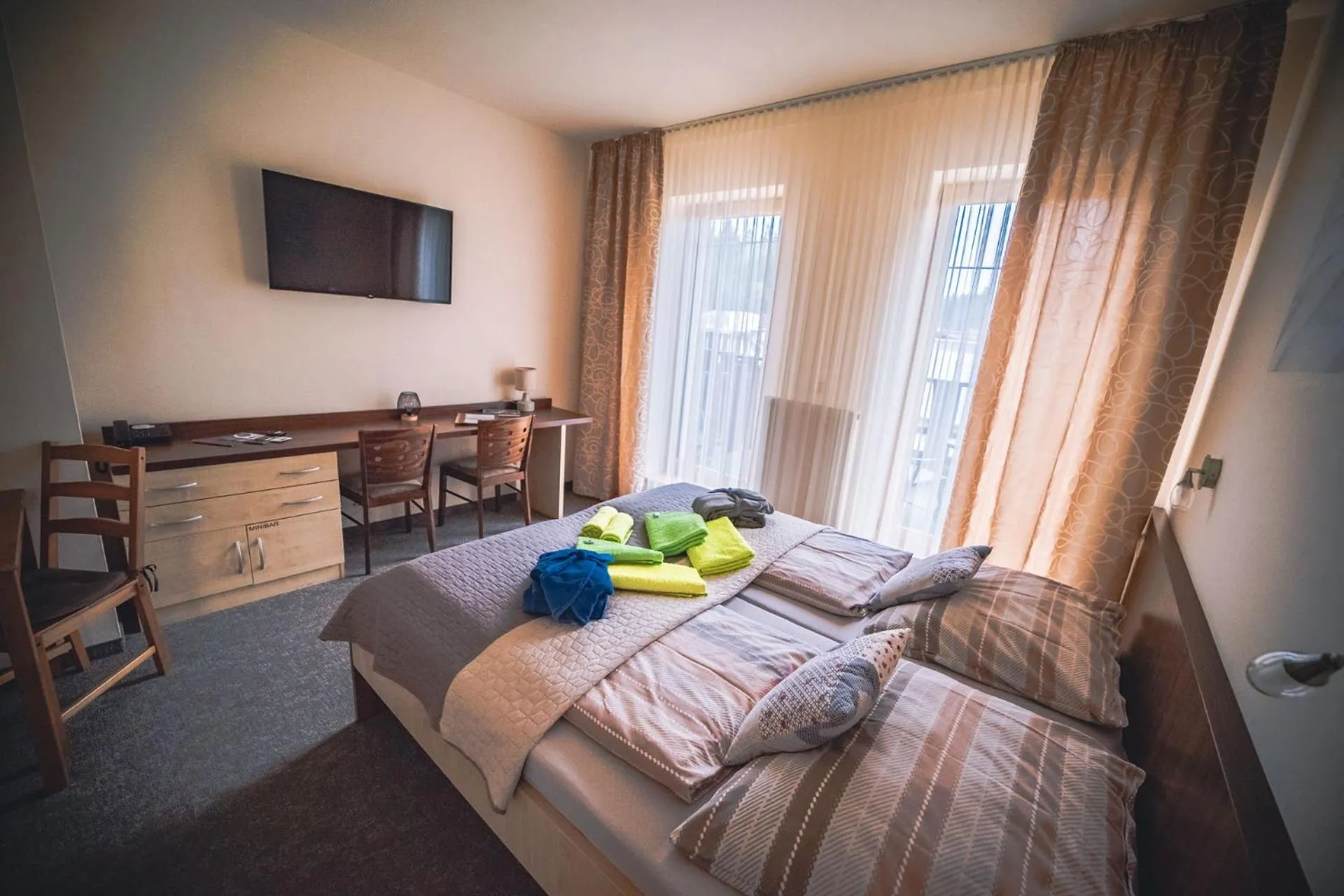 Photo of the whole room, Bed in Wellness & Spa Hotel Čertov