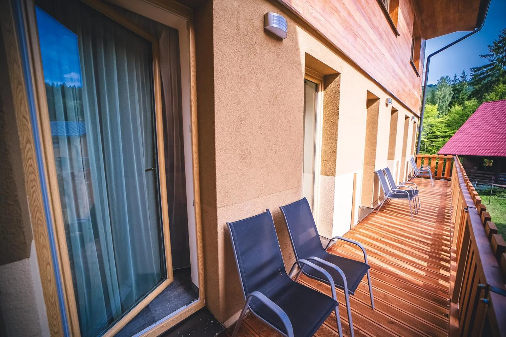 View (from property/room) in Wellness & Spa Hotel Čertov