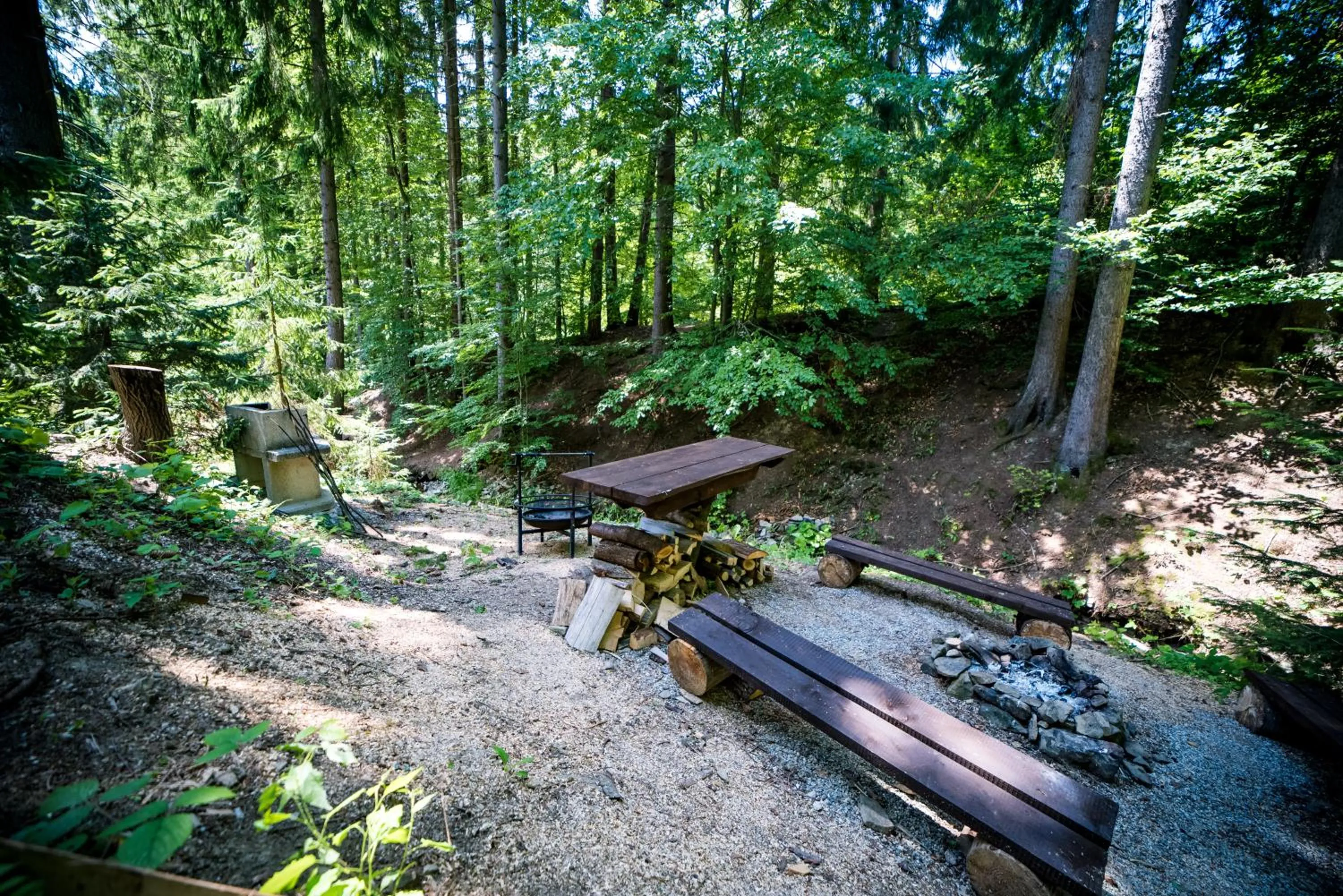 Natural landscape in Wellness & Spa Hotel Čertov