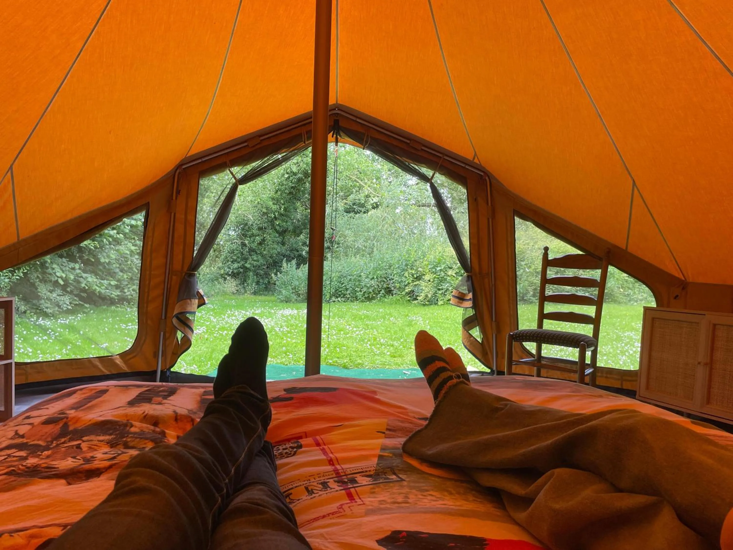 Bed in B&B 't Zwaluwnest