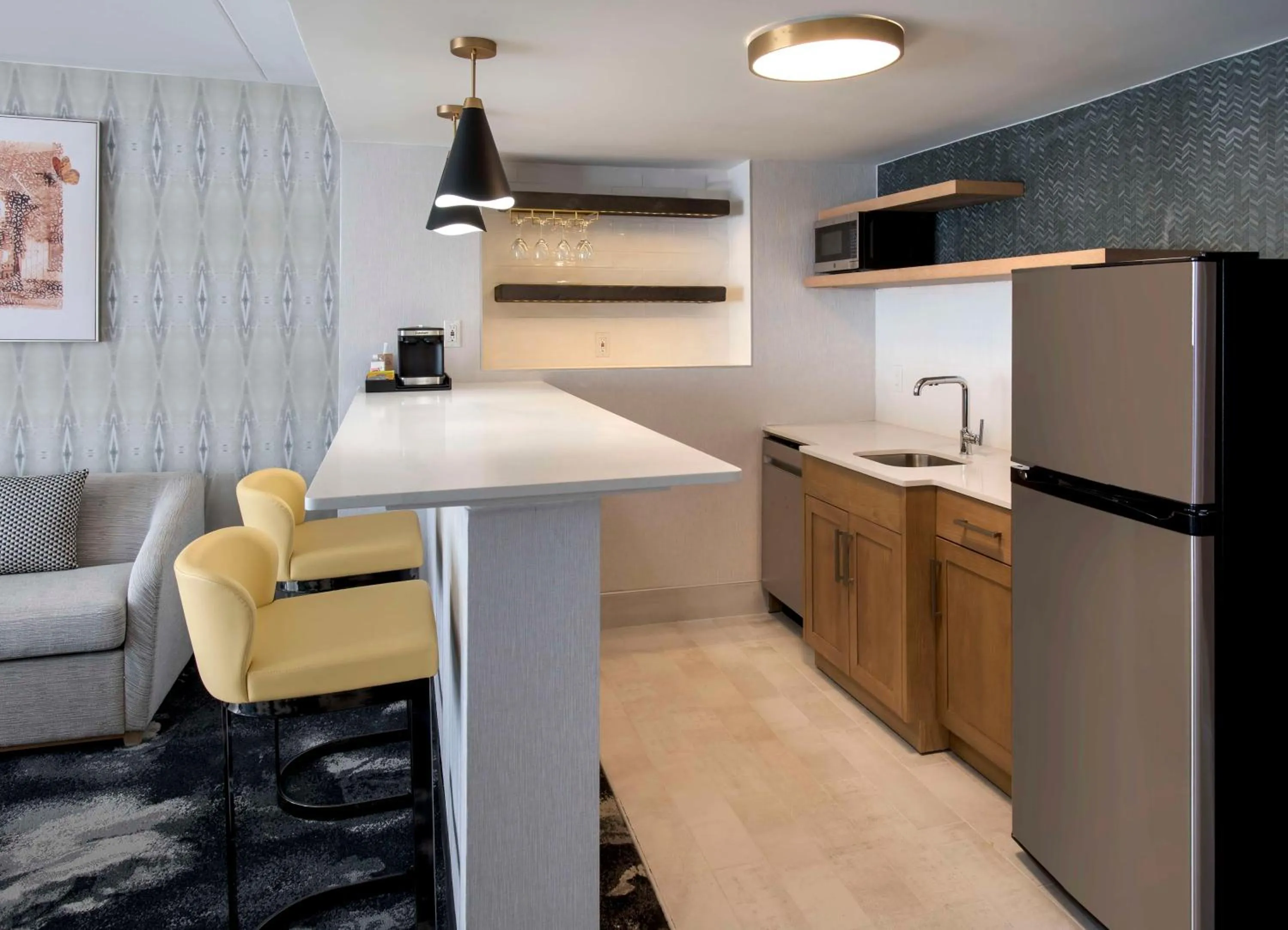 Kitchen or kitchenette in DoubleTree by Hilton Poughkeepsie
