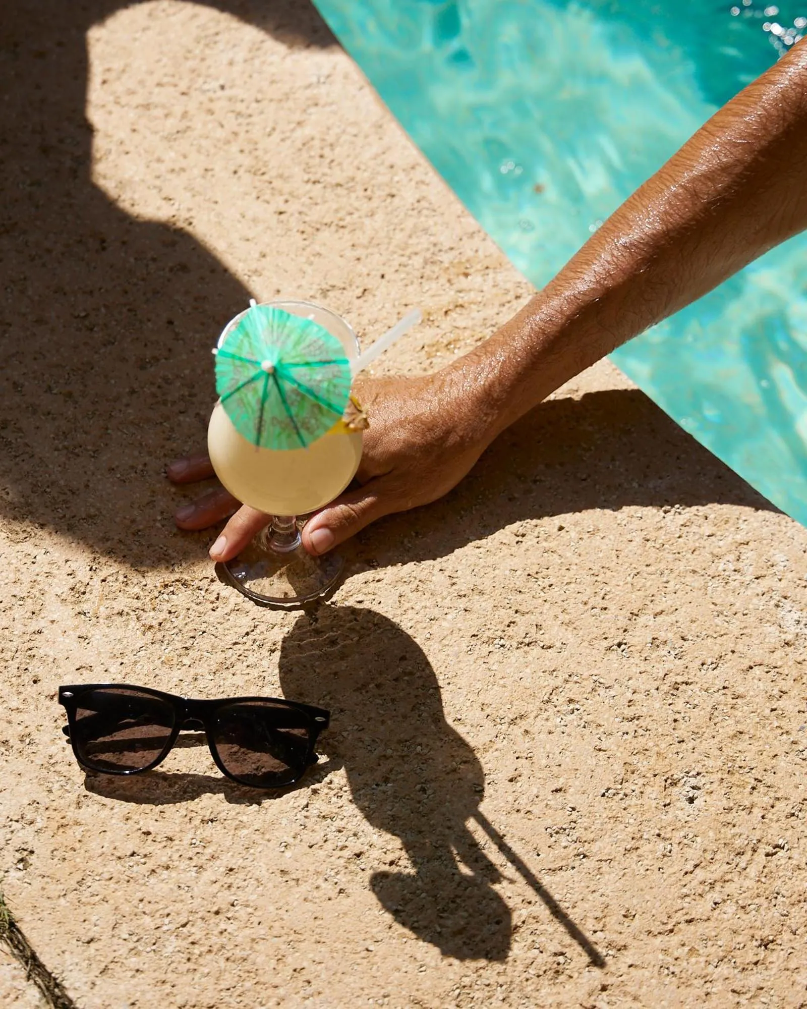 Pool view in Hotel Shawandha Costa Rica